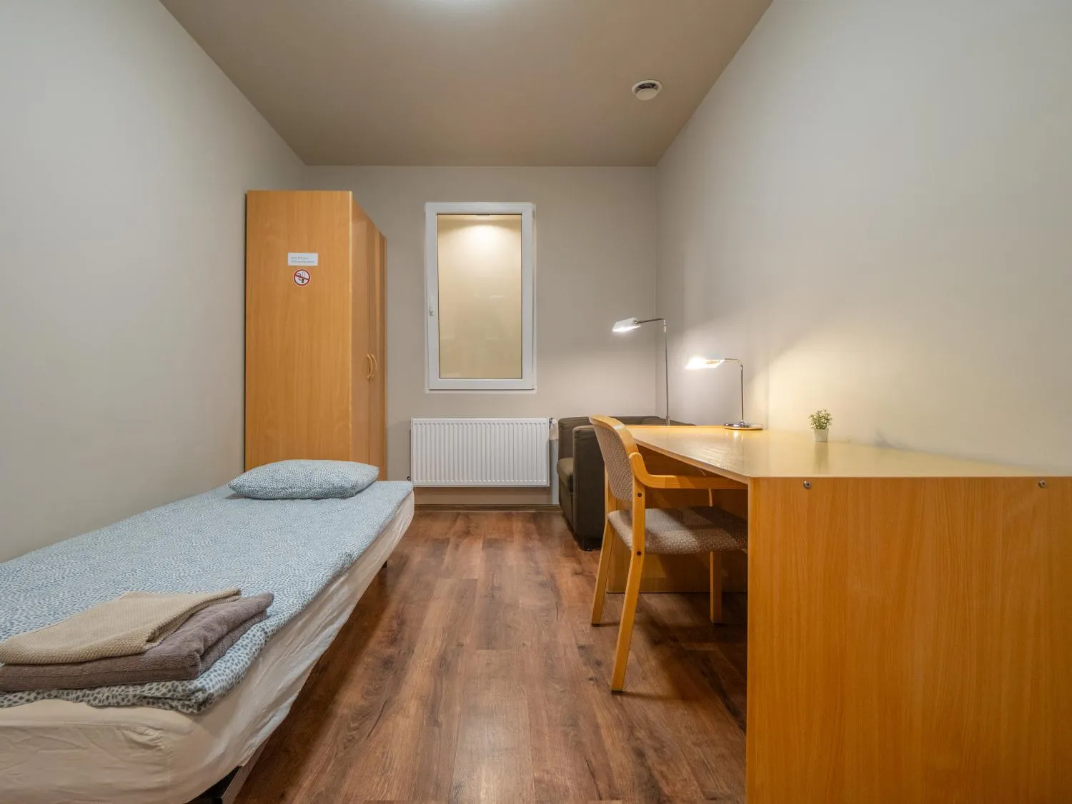 Photo of the whole room, Bed in RVR Smart Apartments Riga with Free Parking and Self Check-in