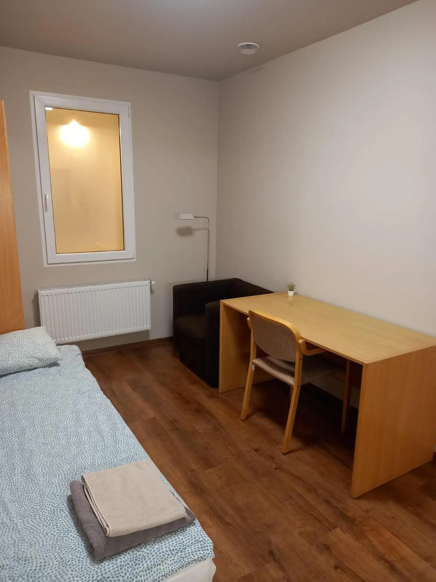 Photo of the whole room, Bed in RVR Smart Apartments Riga with Free Parking and Self Check-in