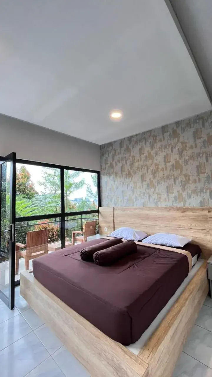 Bed in Green Panorama Resort by MHM Bed in Green Panorama Resort by MHM