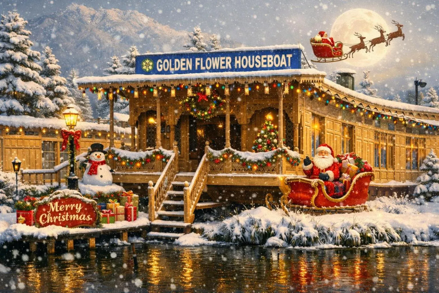 Golden Flower Heritage Houseboats