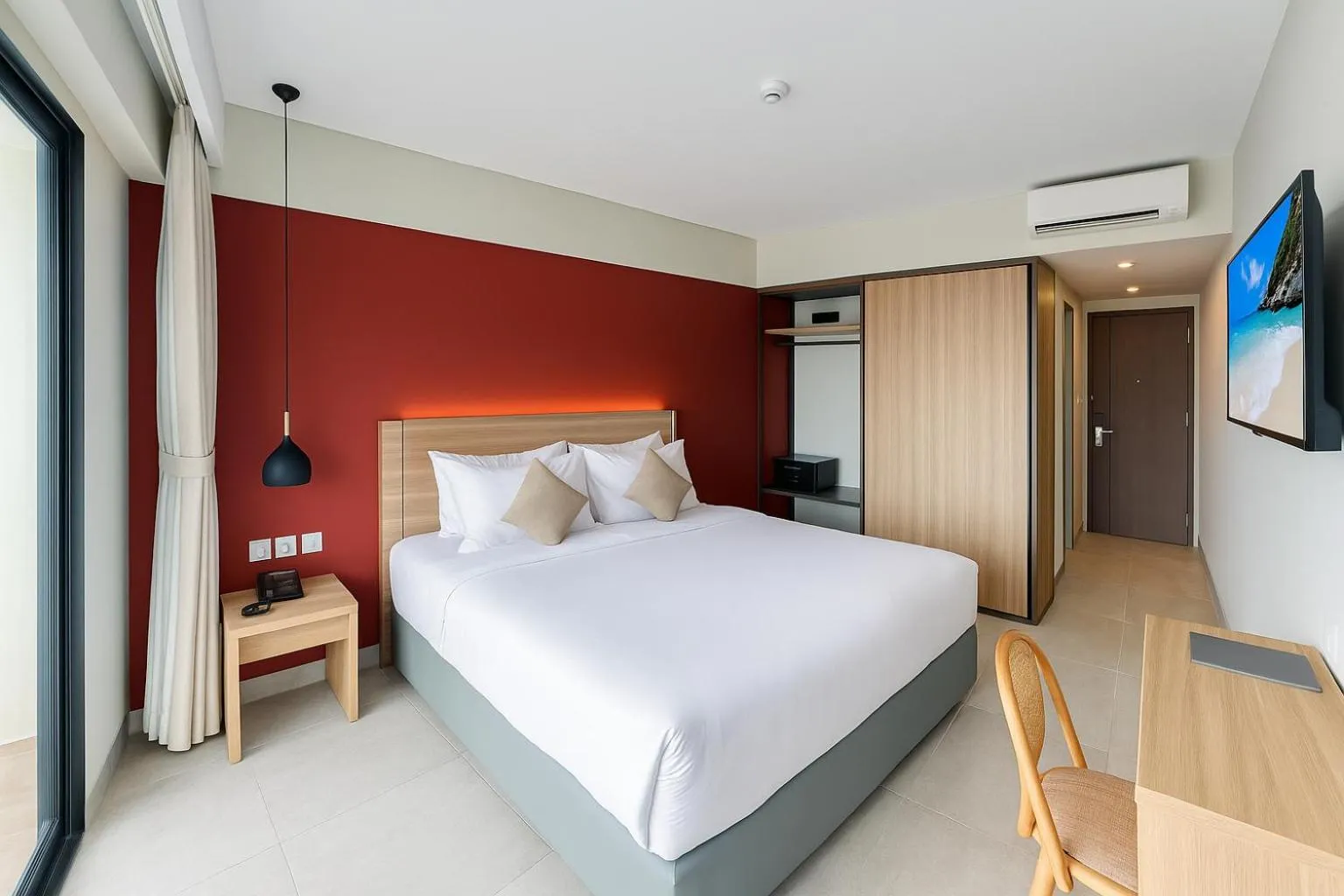 Bed in Anaya Hotel Canggu