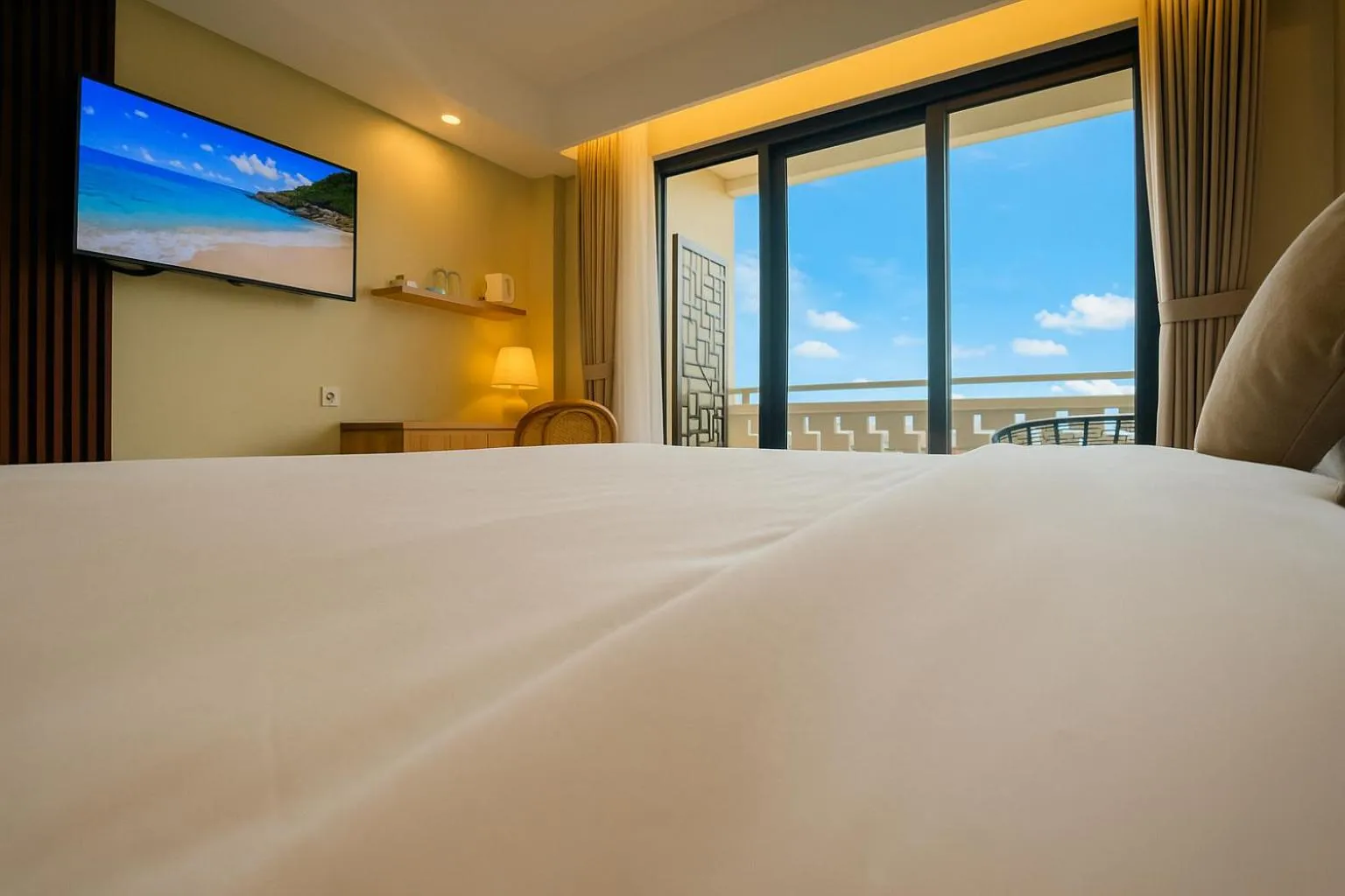 Bed in Anaya Hotel Canggu