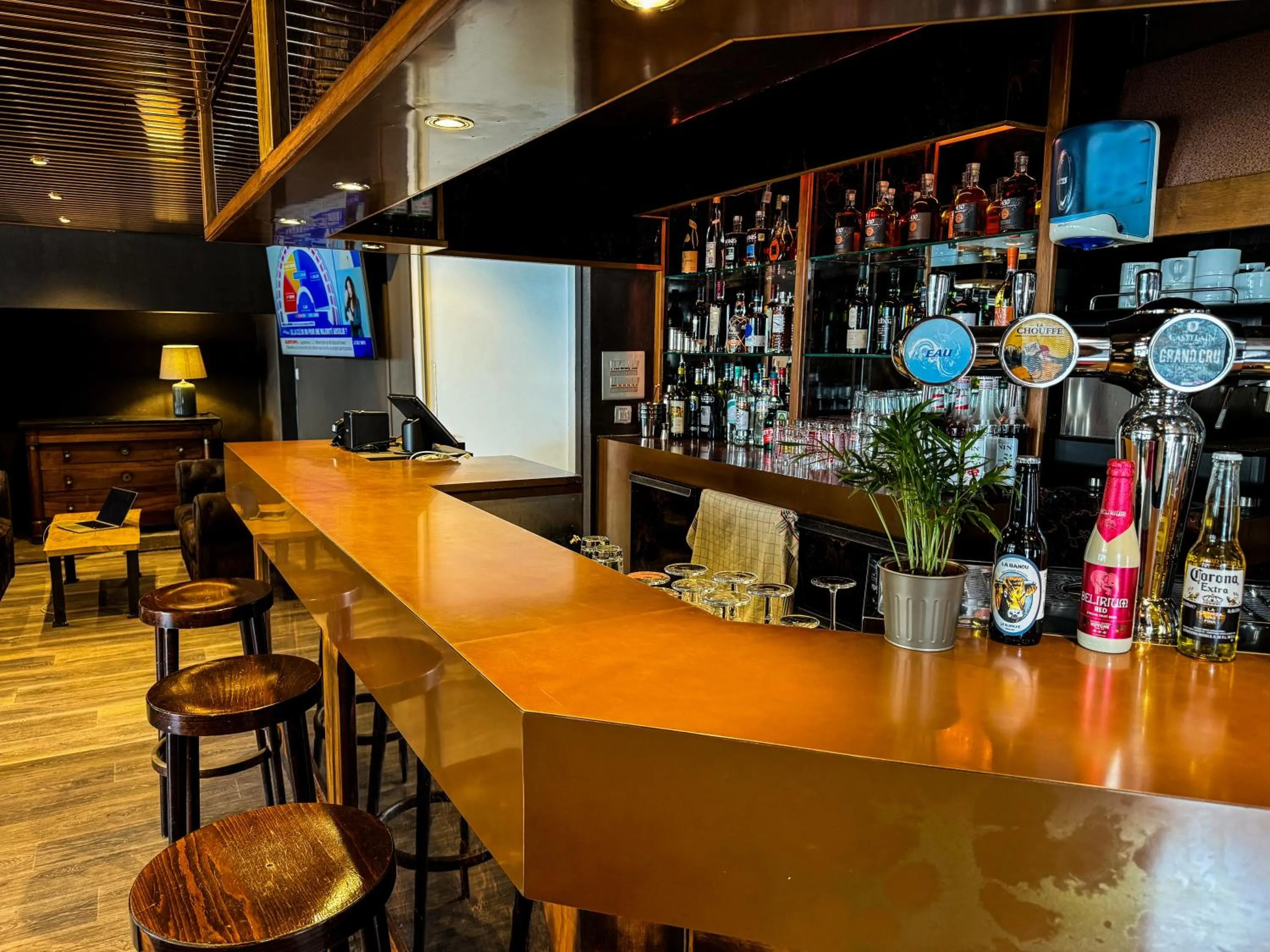 Lounge or bar in Logis Hotel Eben