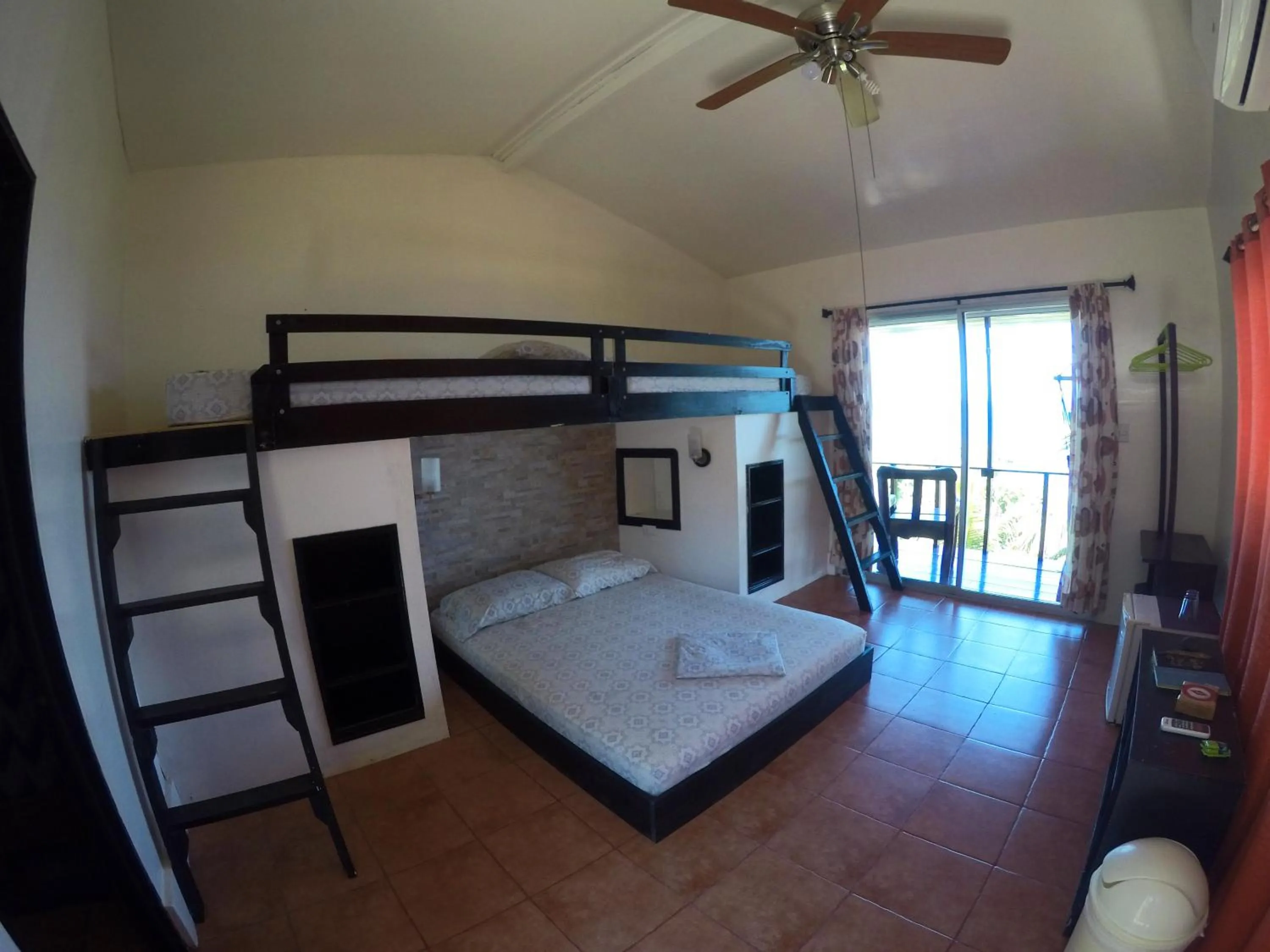 Bedroom in Pacheco Tours Beach Cabins