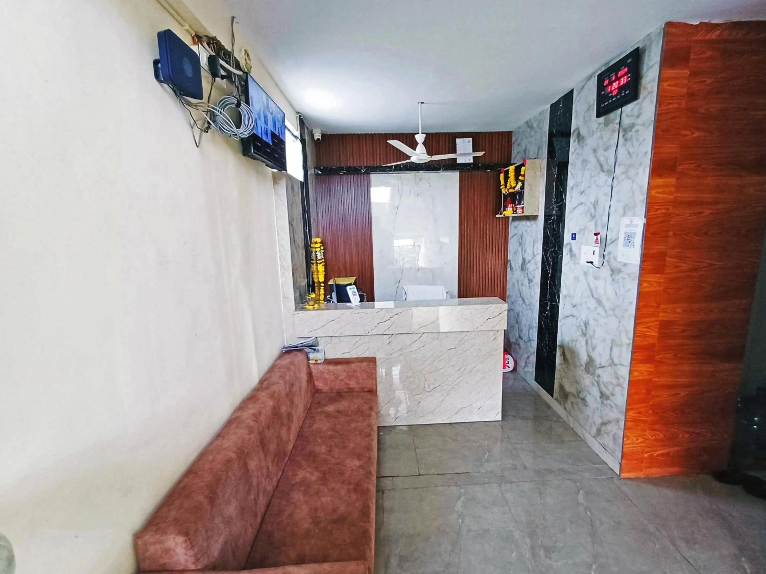 Lobby or reception in Udupi Deluxe Lodge Gulbarga