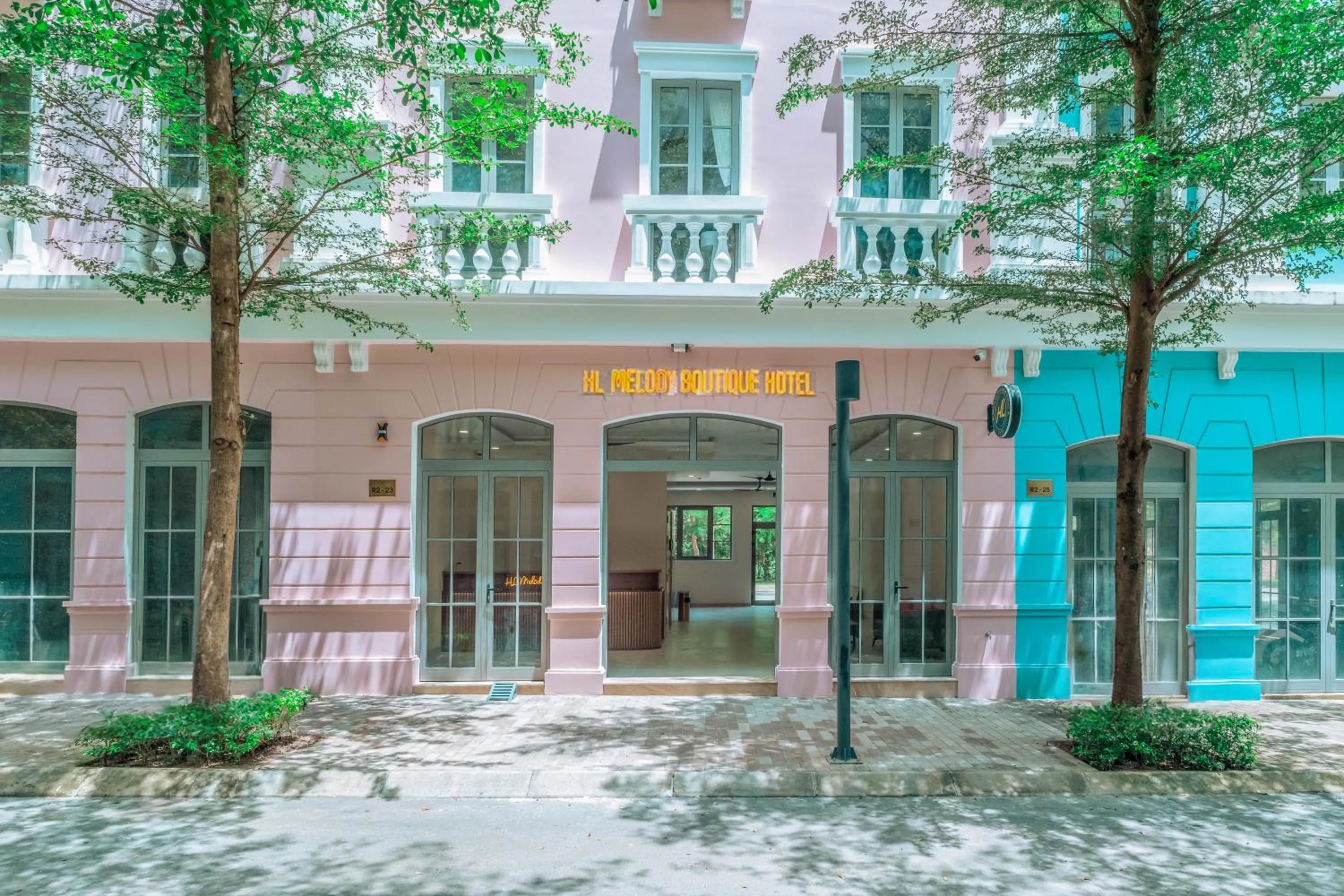 Property building in HL Melody Boutique Hotel