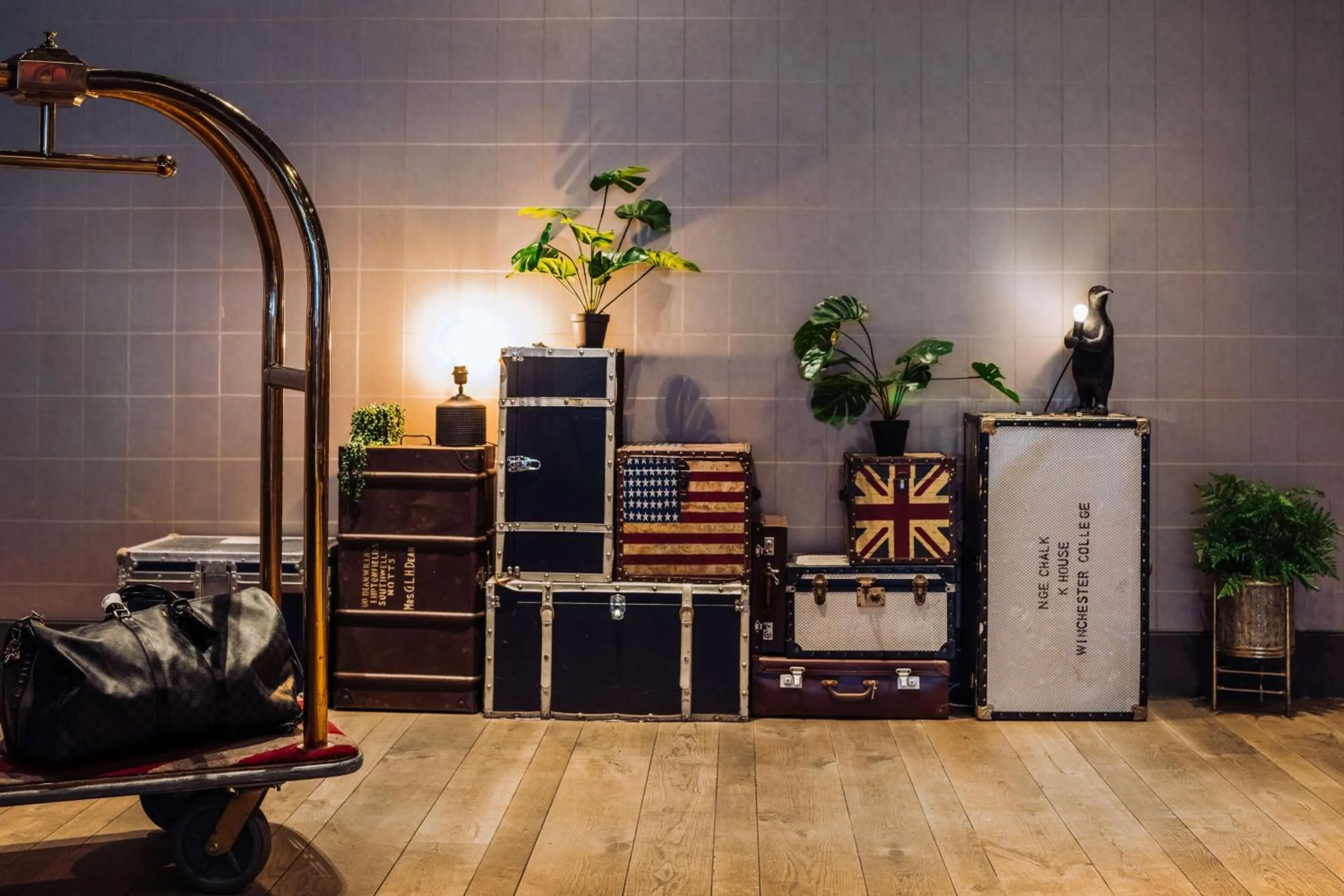 Lobby or reception in pentahotel Reading