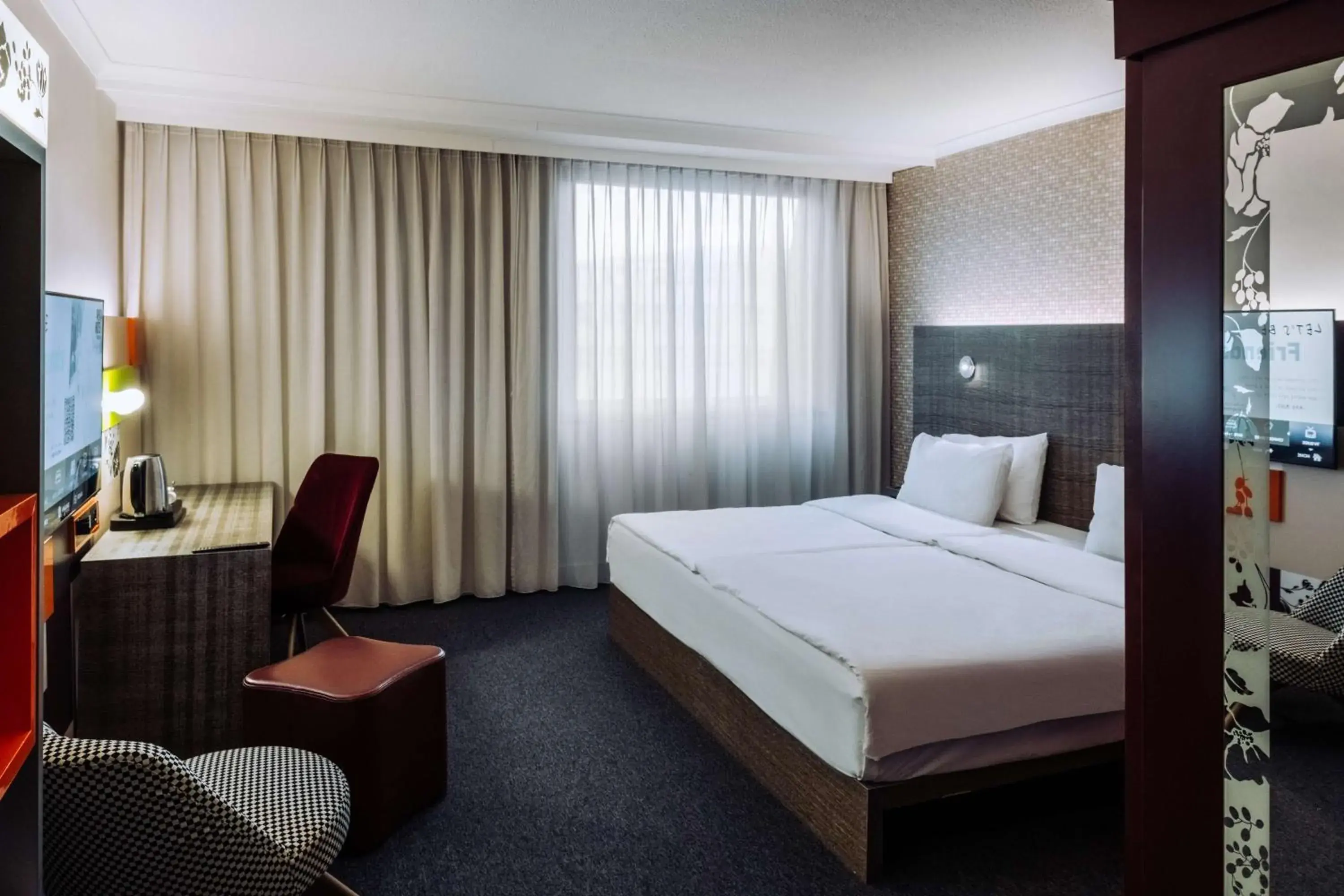 Bedroom, Bed in pentahotel Reading Bedroom, Bed in pentahotel Reading