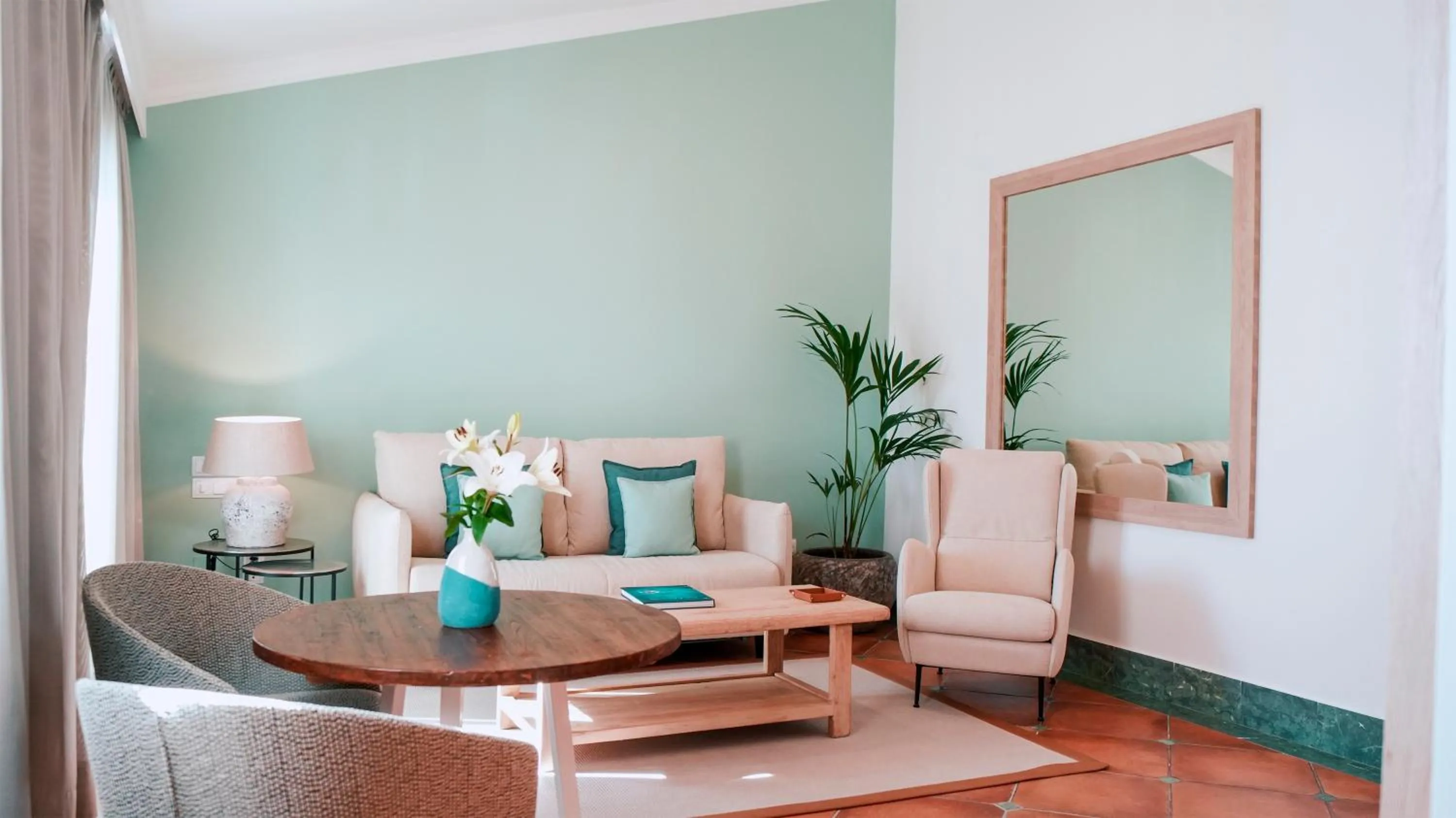 Living room in Palacio de Sancti Petri, a Gran Meliá - The Leading Hotels of the World