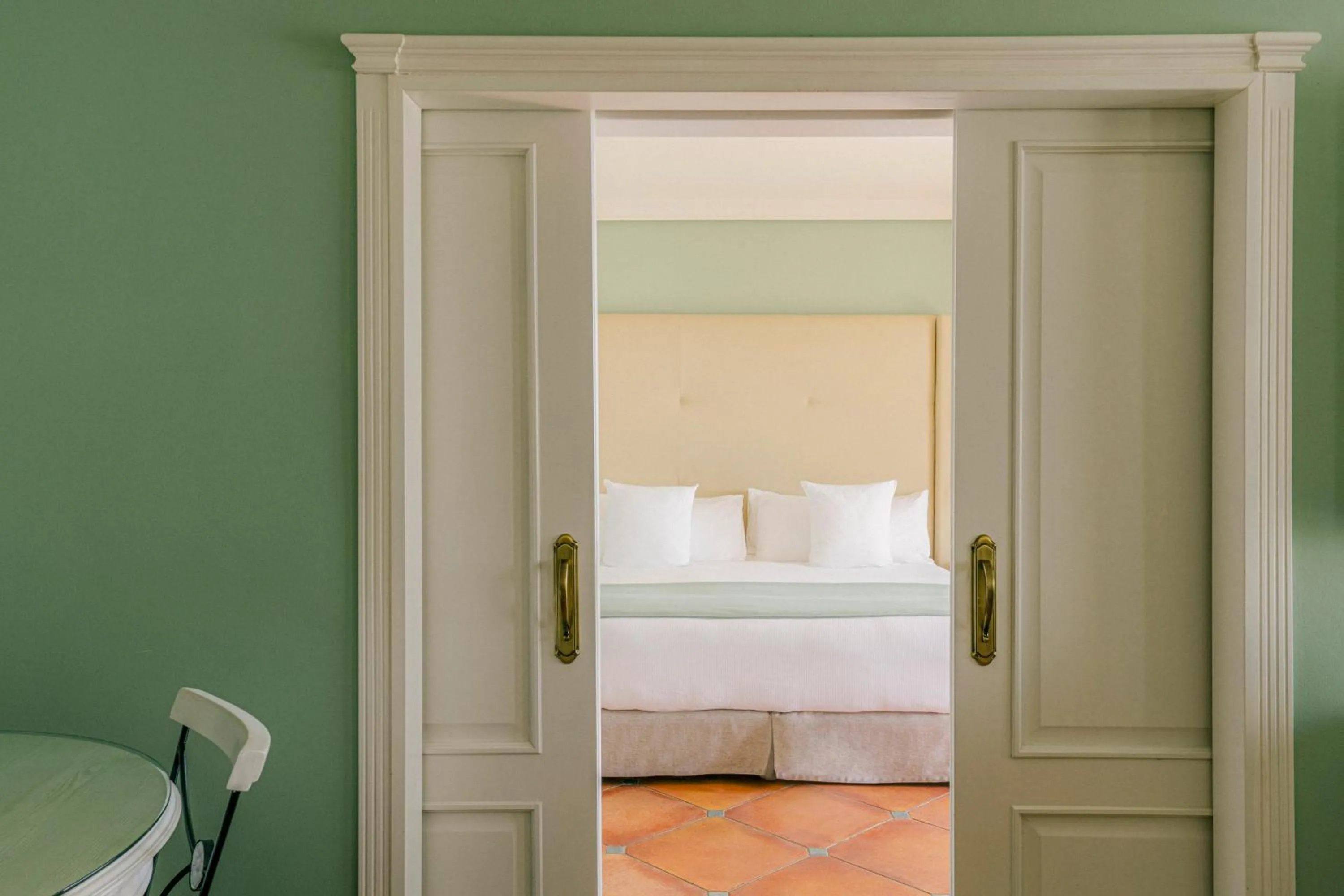 Bed in Palacio de Sancti Petri, a Gran Meliá - The Leading Hotels of the World