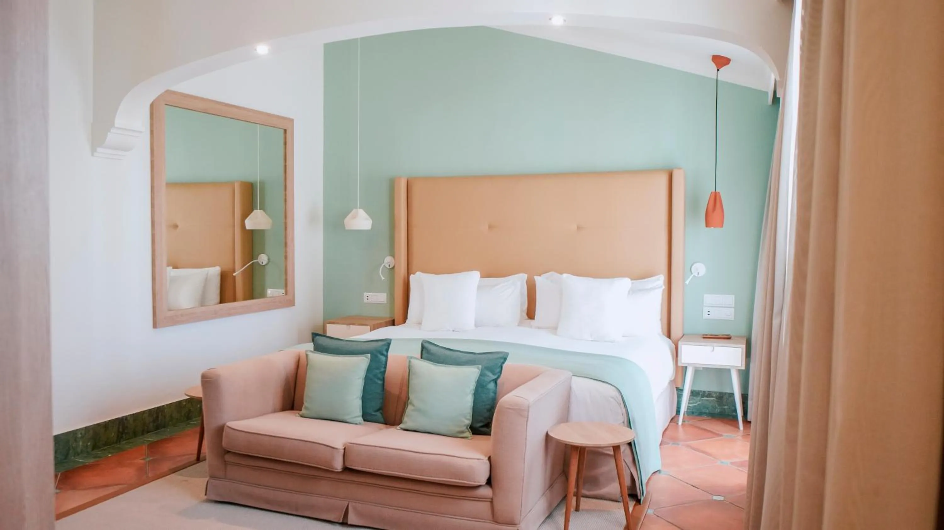 Bed in Palacio de Sancti Petri, a Gran Meliá - The Leading Hotels of the World