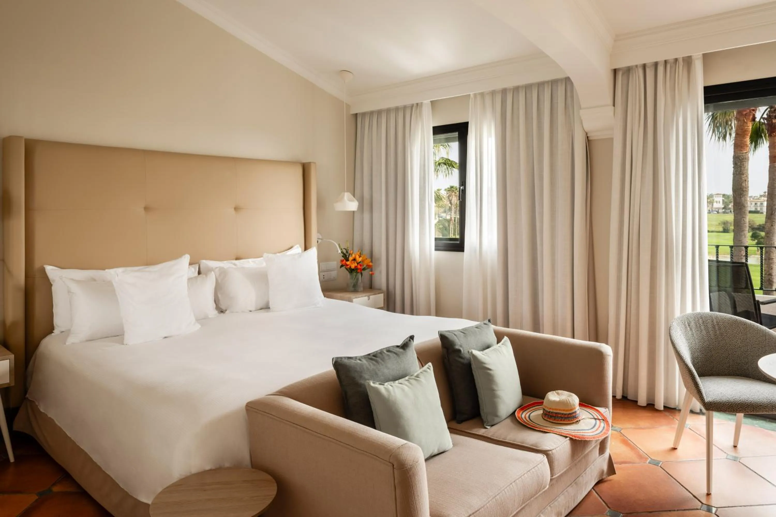 Bed in Palacio de Sancti Petri, a Gran Meliá - The Leading Hotels of the World