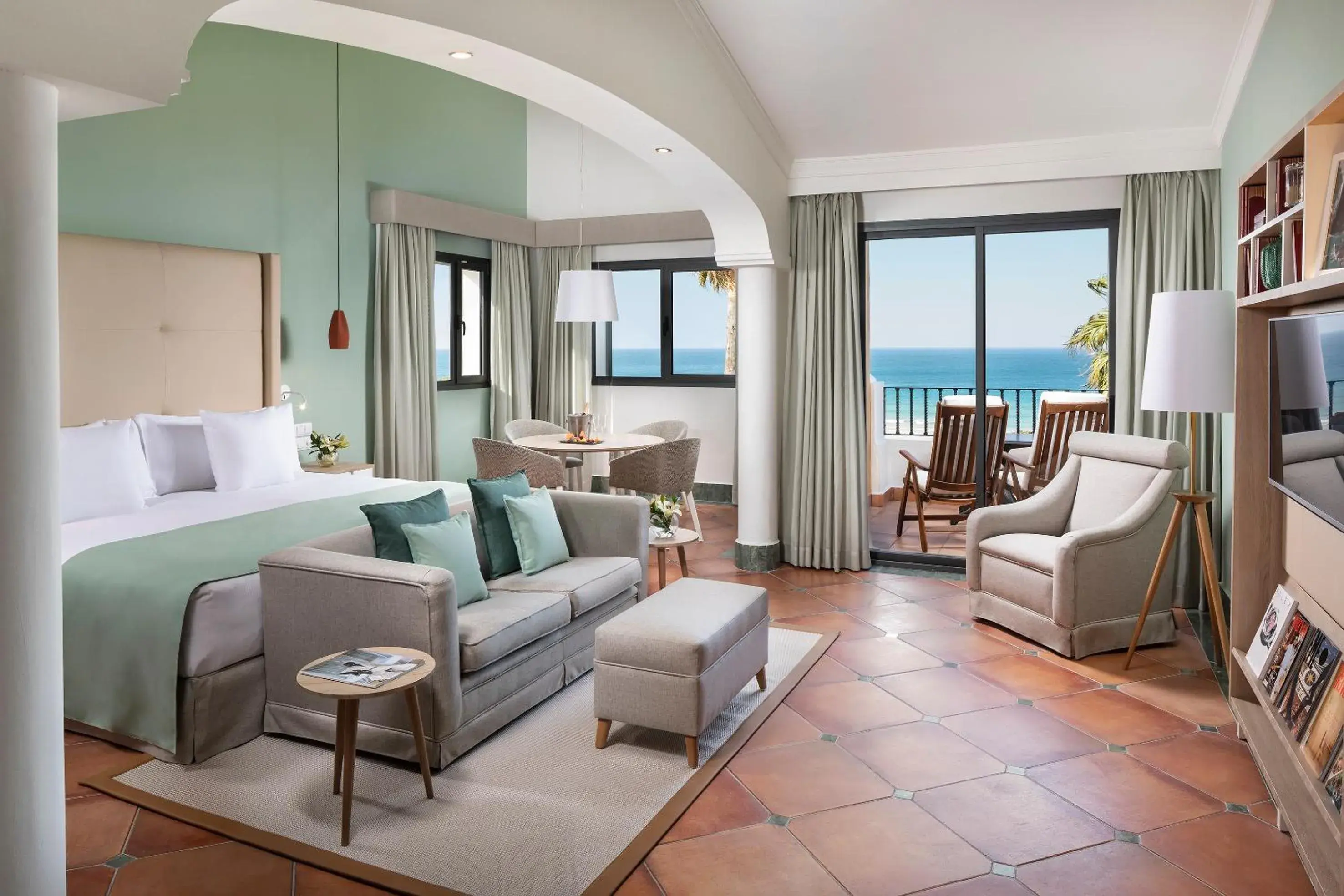 View (from property/room), Bed in Palacio de Sancti Petri, a Gran Meliá - The Leading Hotels of the World View (from property/room), Bed in Palacio de Sancti Petri, a Gran Meliá - The Leading Hotels of the World