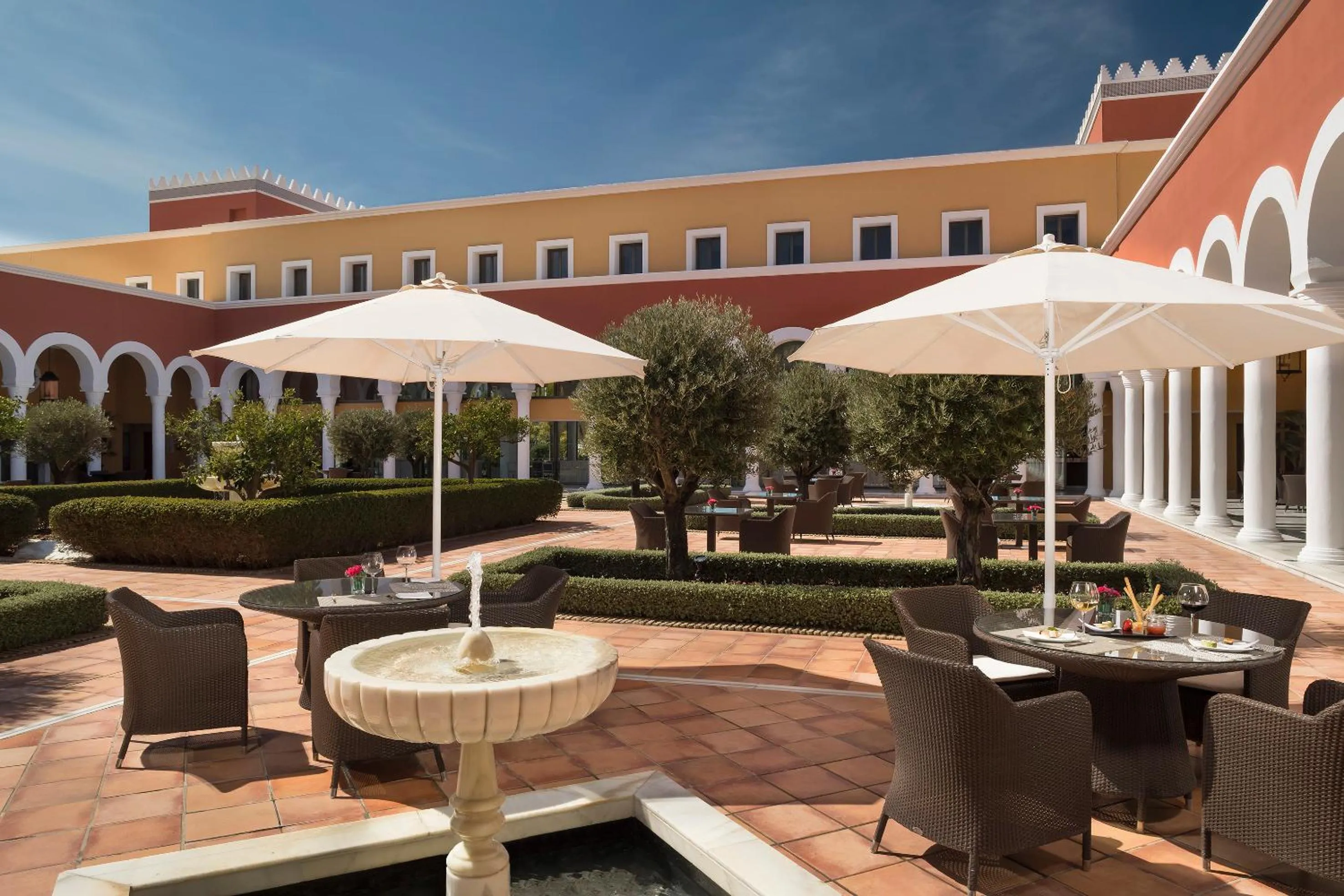 Patio in Palacio de Sancti Petri, a Gran Meliá - The Leading Hotels of the World