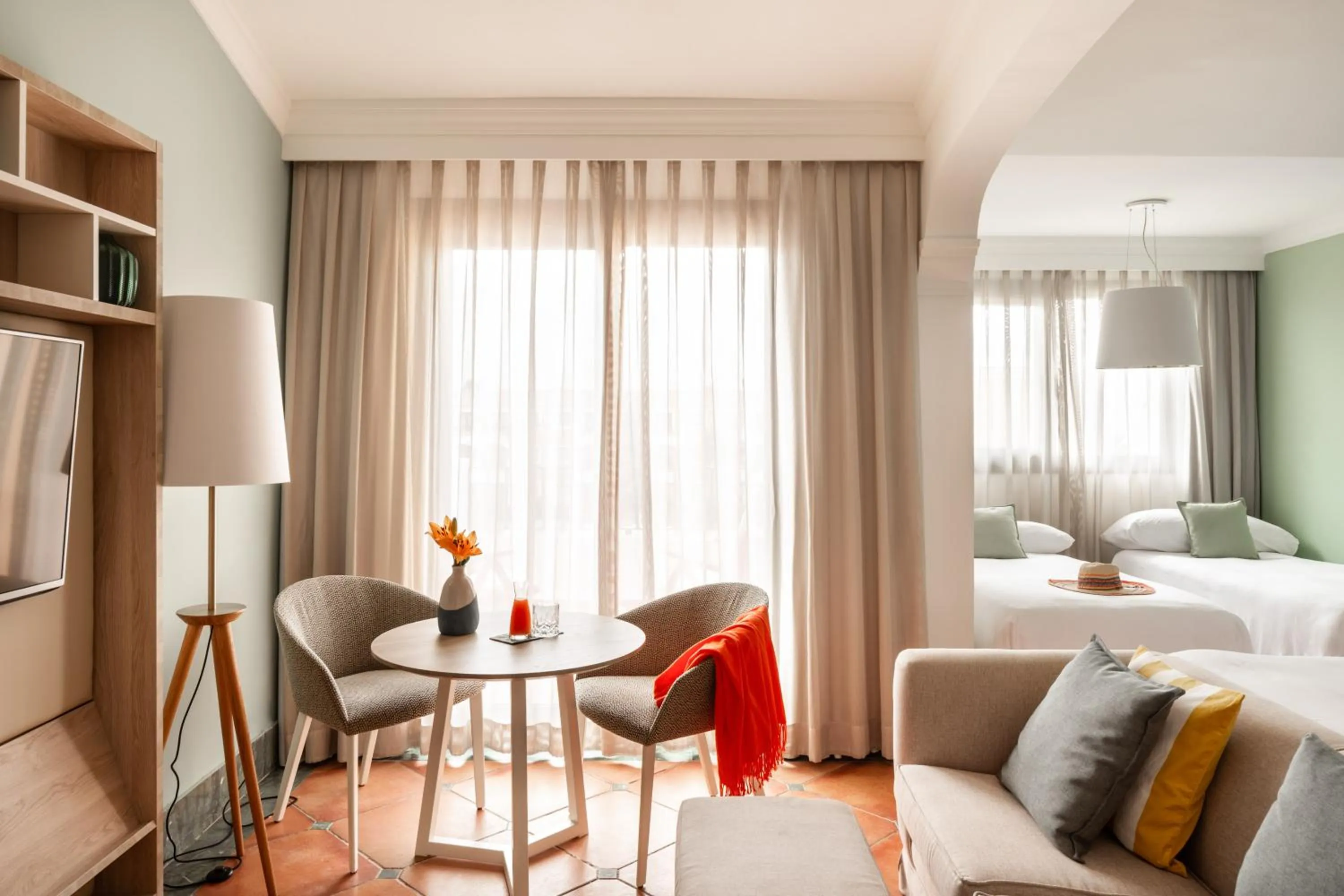 Bed in Palacio de Sancti Petri, a Gran Meliá - The Leading Hotels of the World