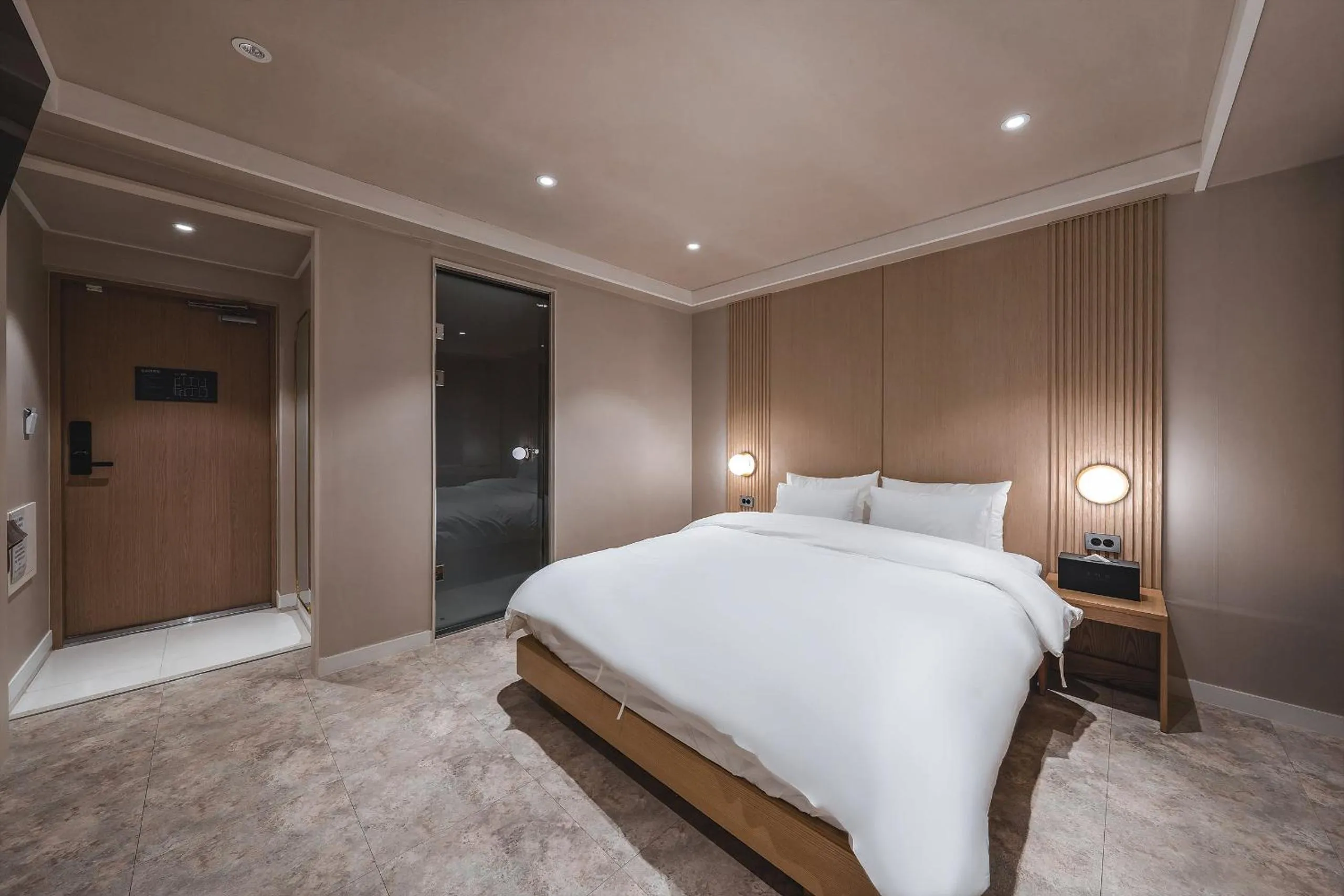 Bed in Gridt Hotel & Home