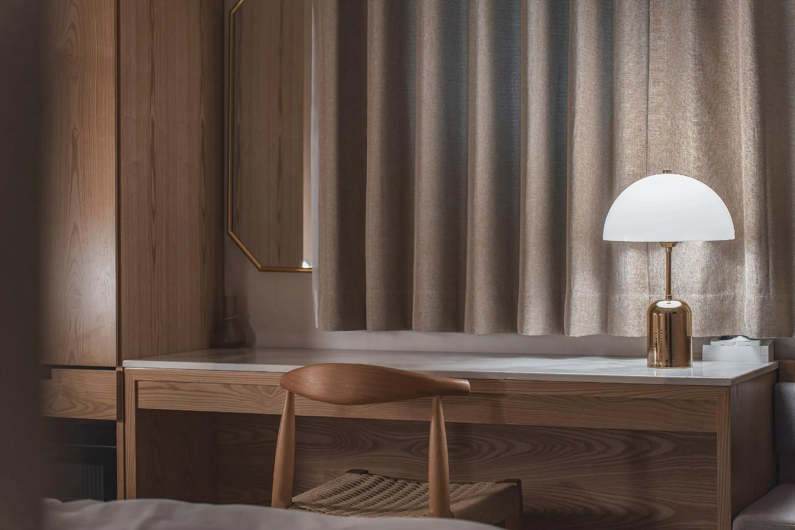 Bed in Gridt Hotel & Home