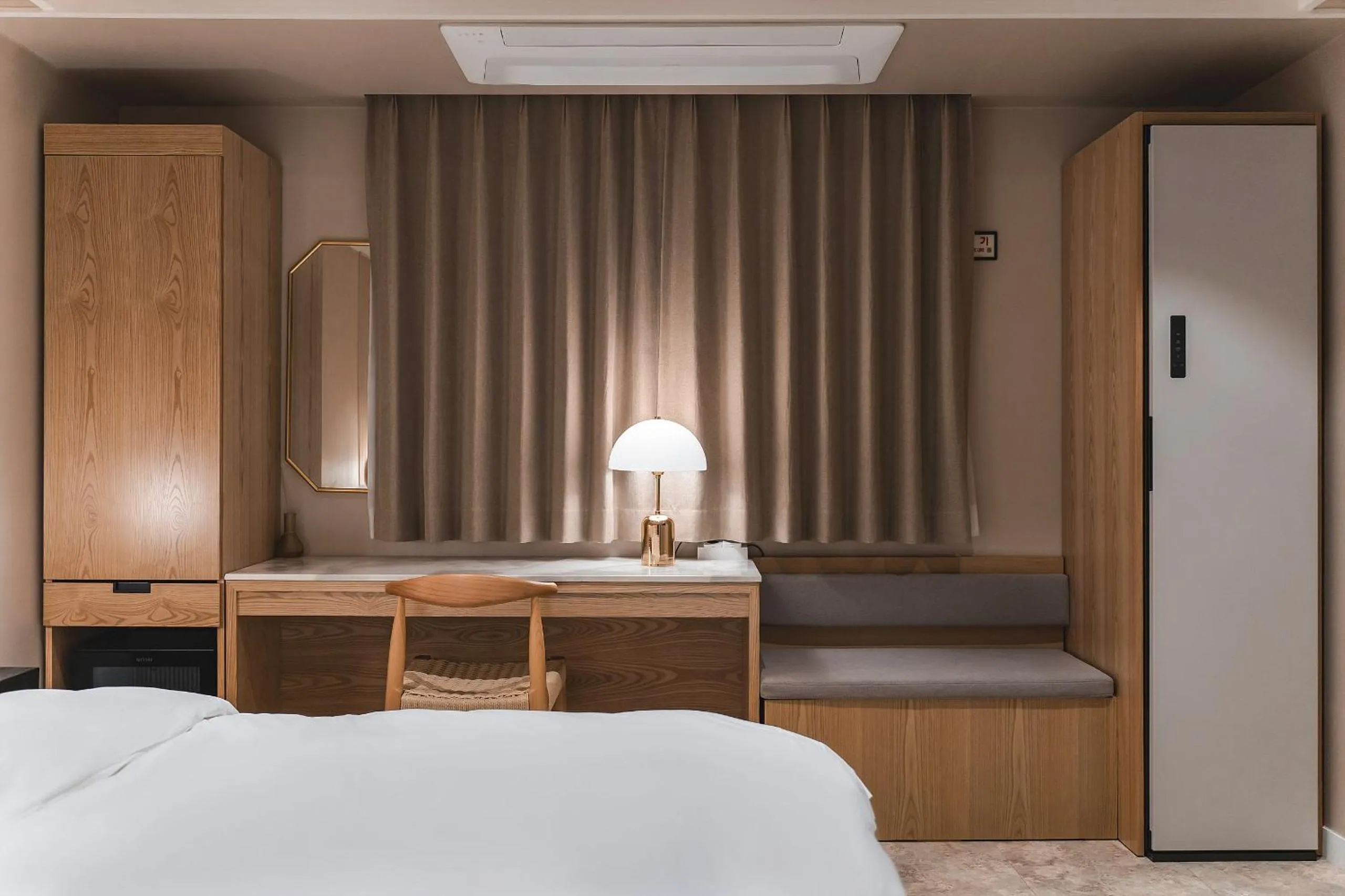 Bed in Gridt Hotel & Home