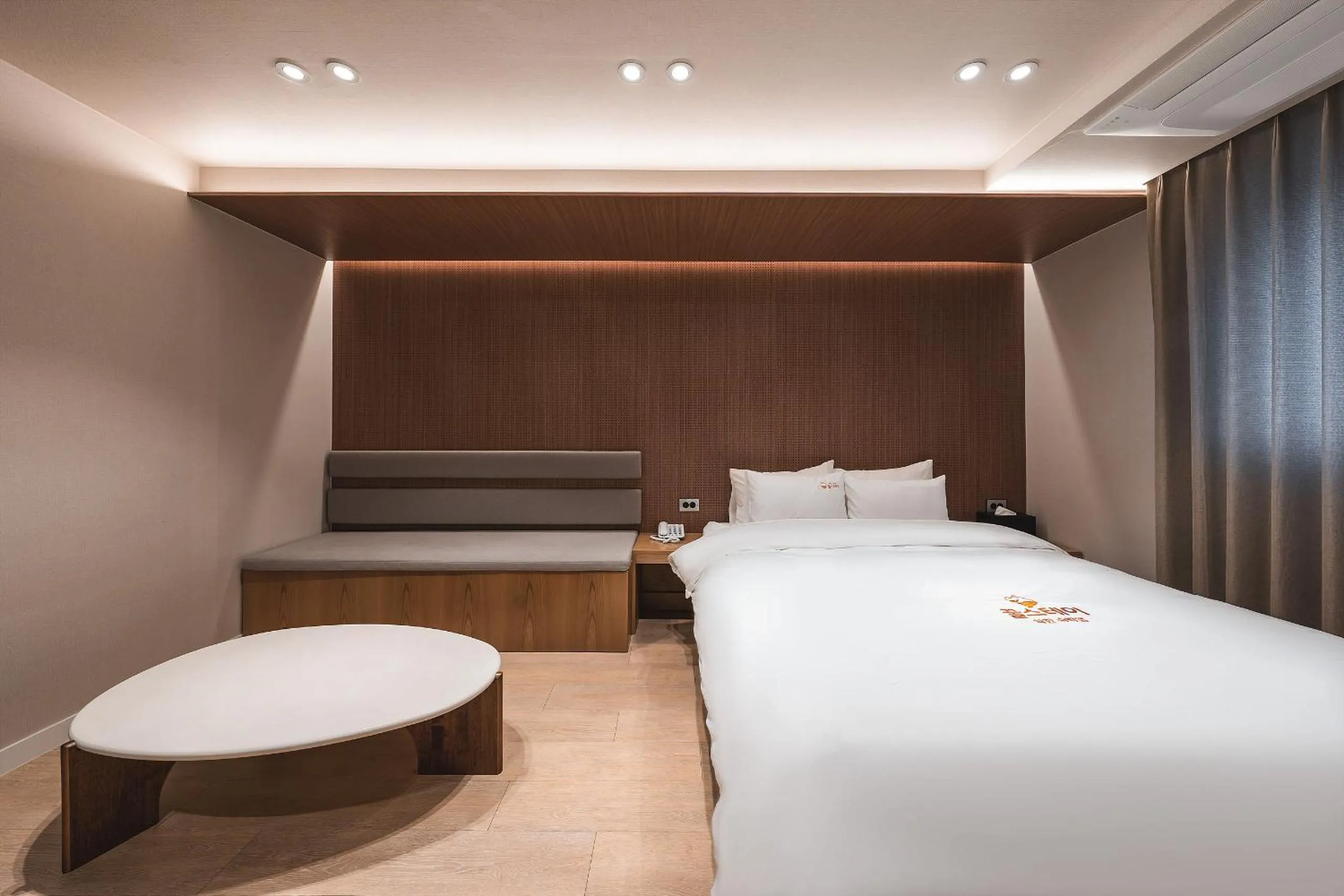 Bed in Gridt Hotel & Home