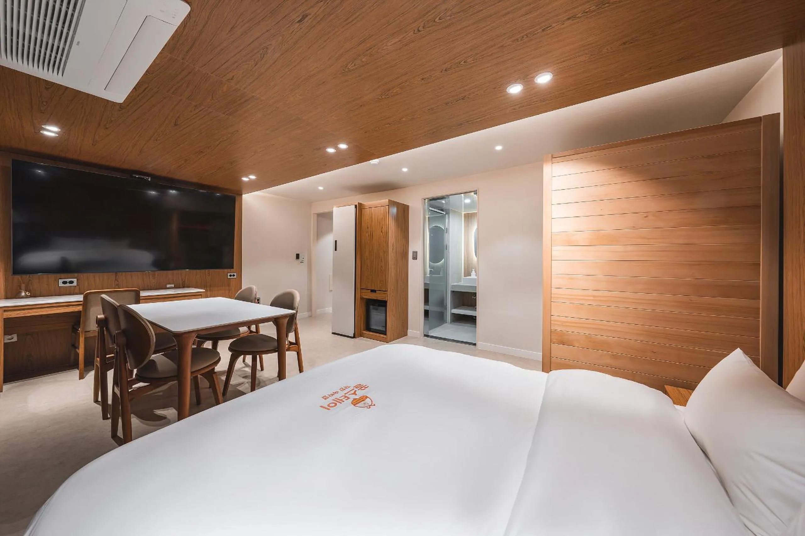 Bed in Gridt Hotel & Home