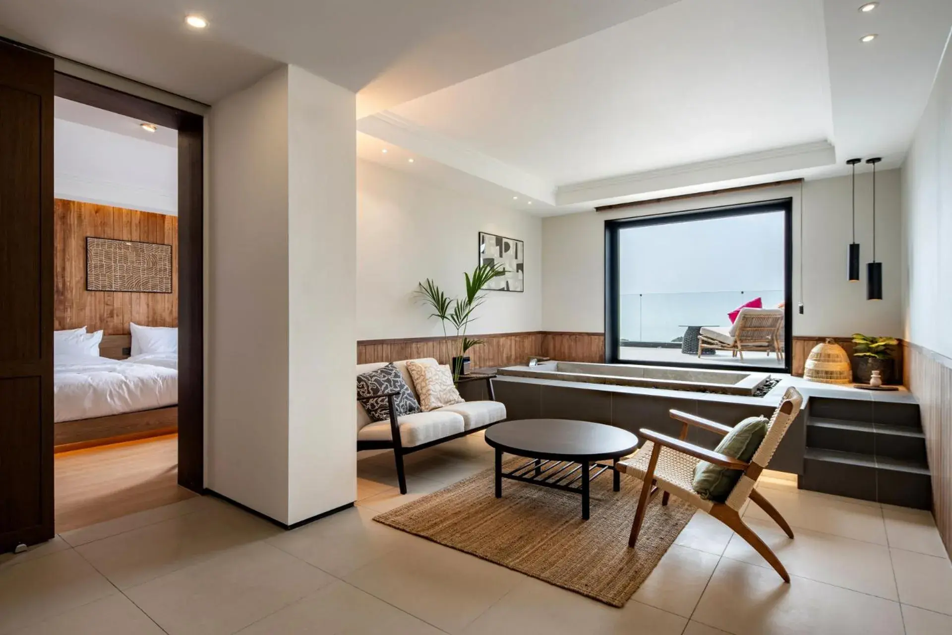 Living room, Bed in Bale Resort Living room, Bed in Bale Resort