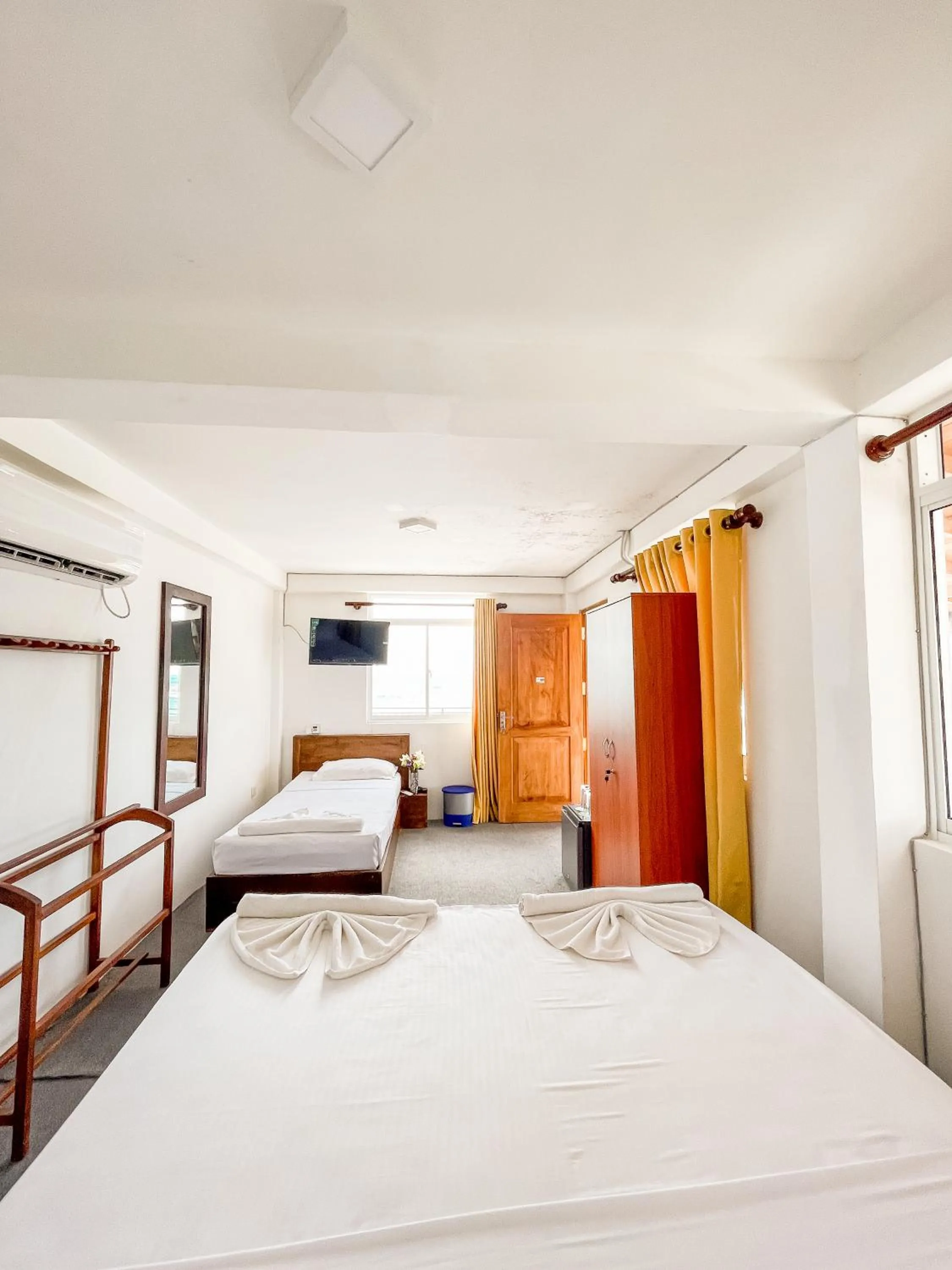 Bedroom in New Wave Beach Resort Unawatuna