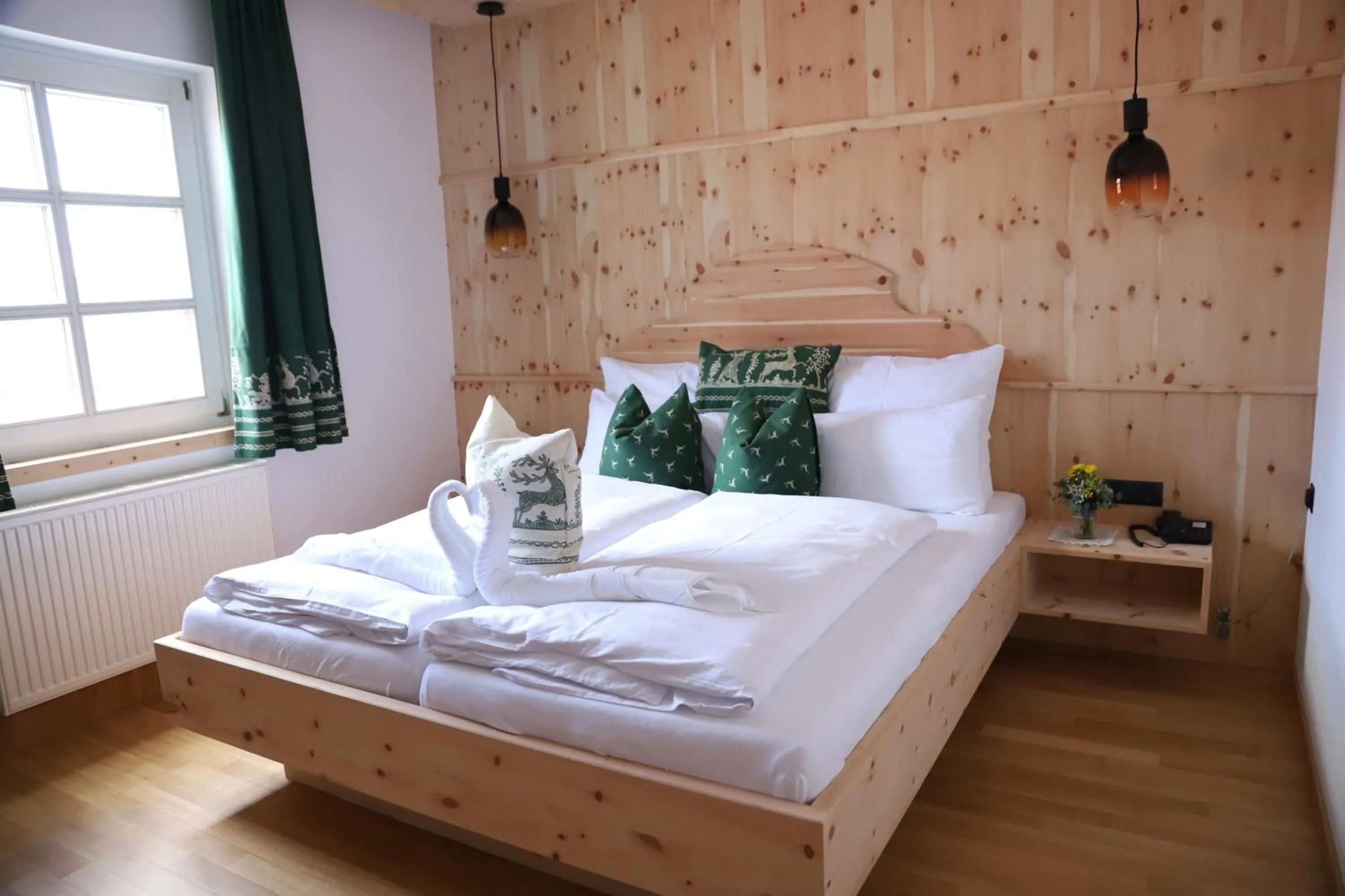 Photo of the whole room, Bed in Brauhotel Weitra