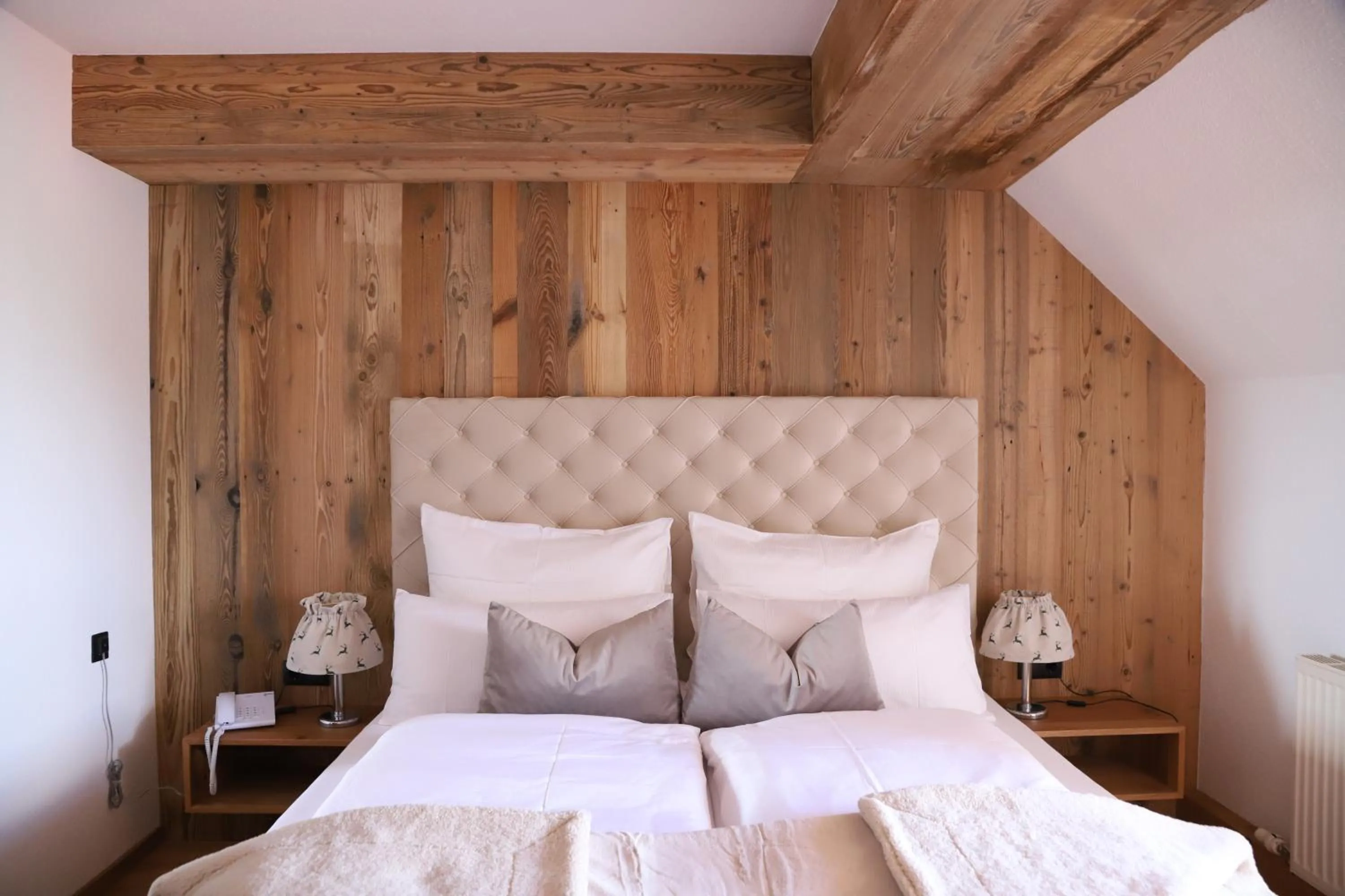 Photo of the whole room, Bed in Brauhotel Weitra