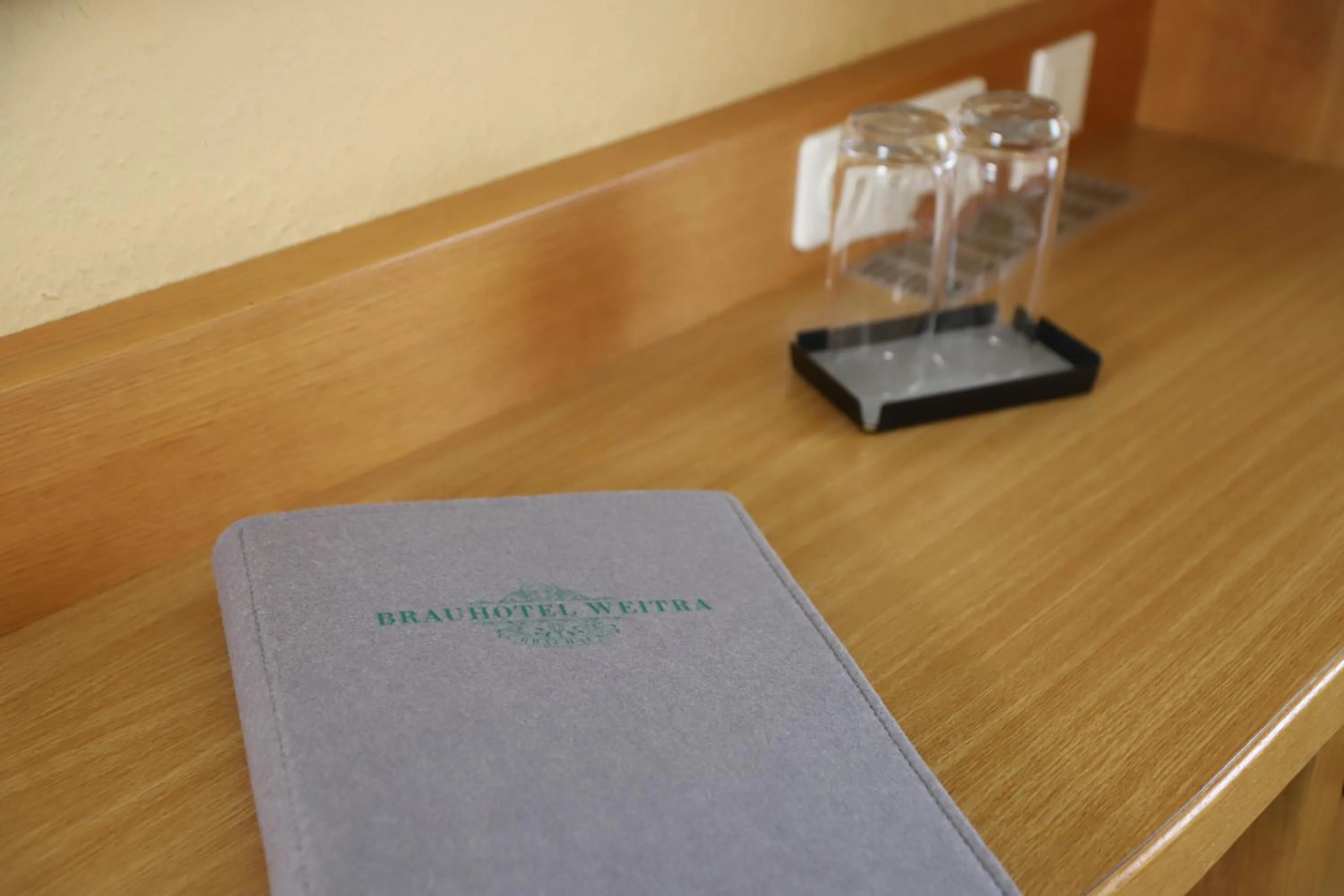 Text overlay in Brauhotel Weitra