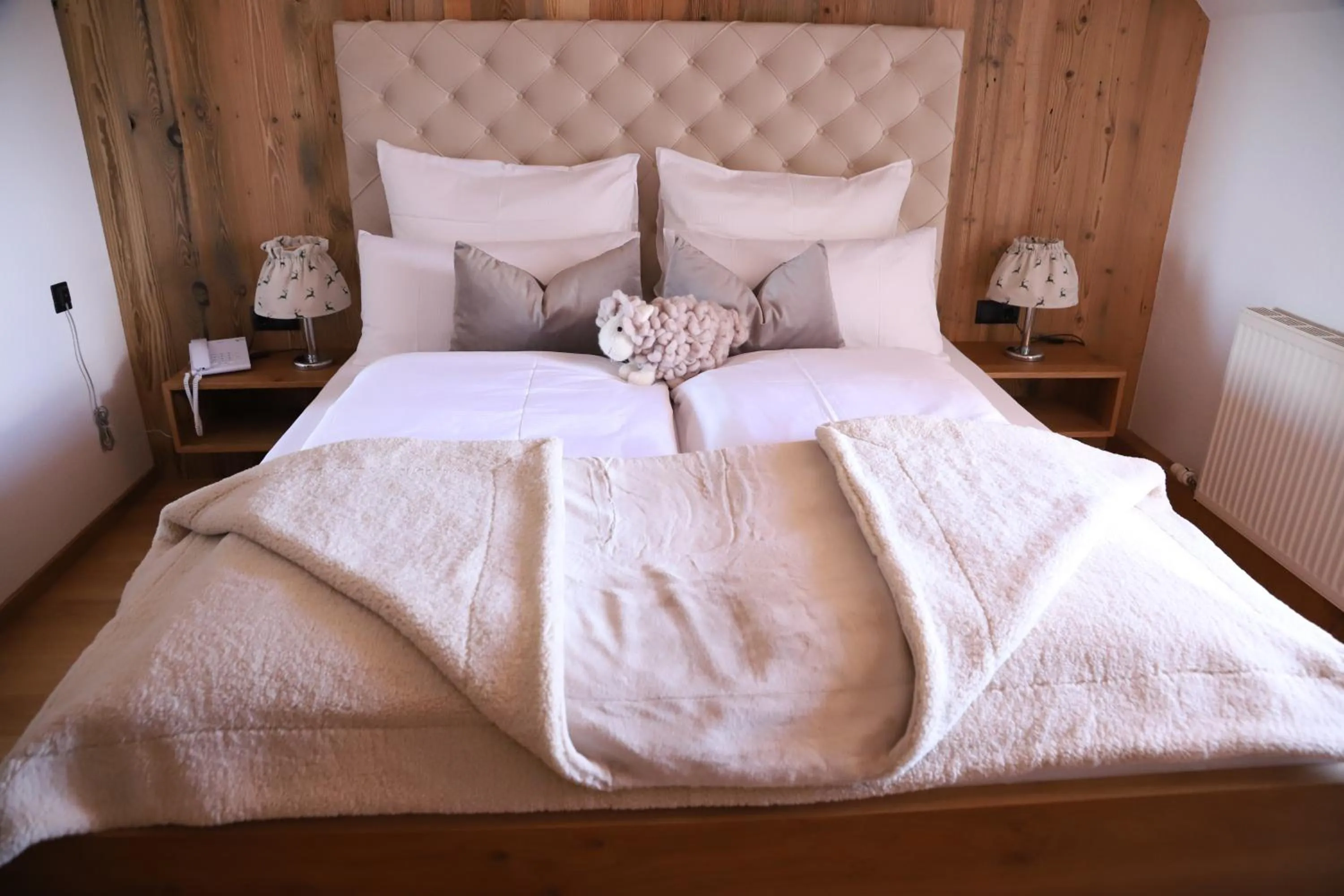 Photo of the whole room, Bed in Brauhotel Weitra
