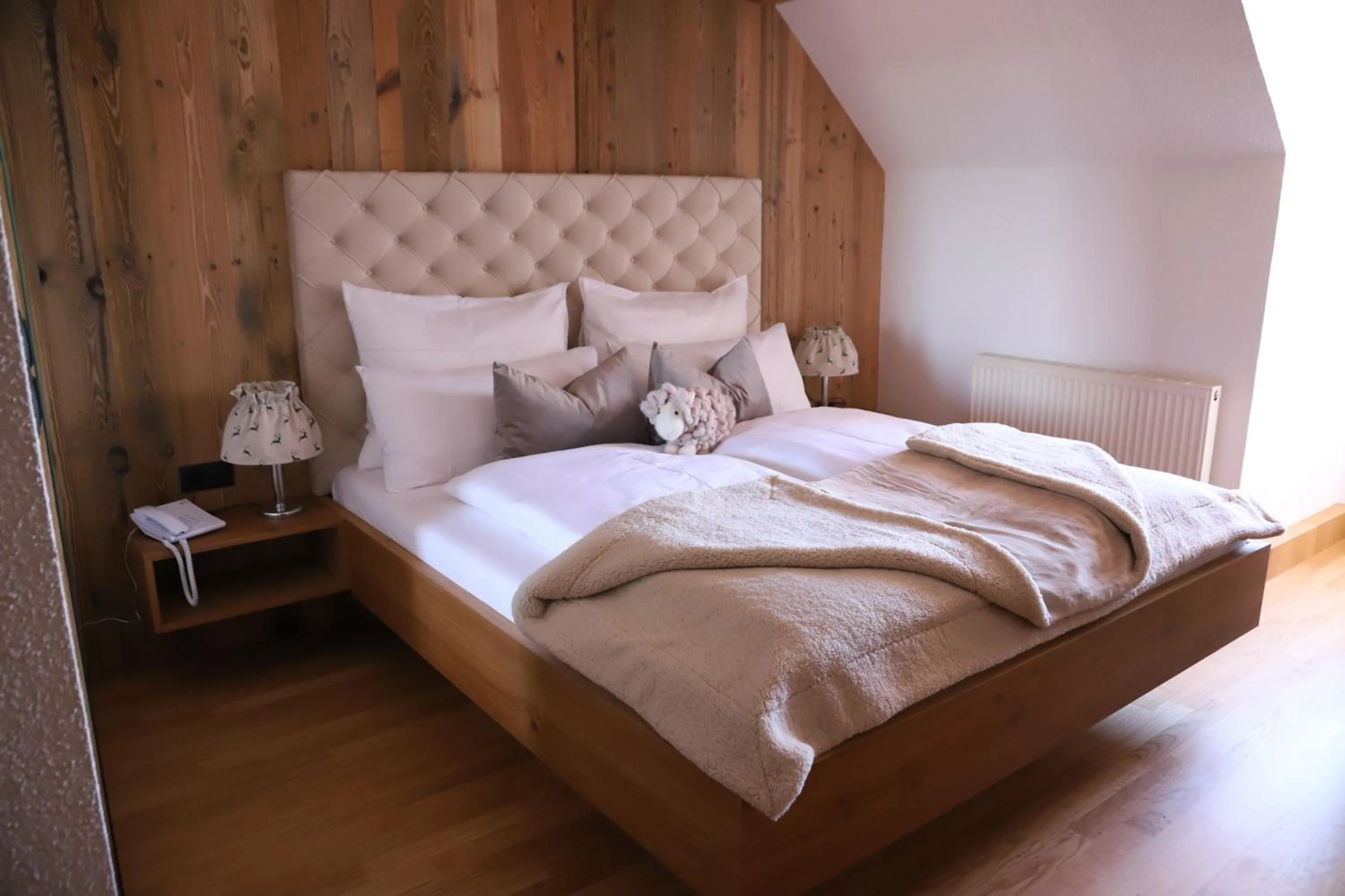 Photo of the whole room, Bed in Brauhotel Weitra