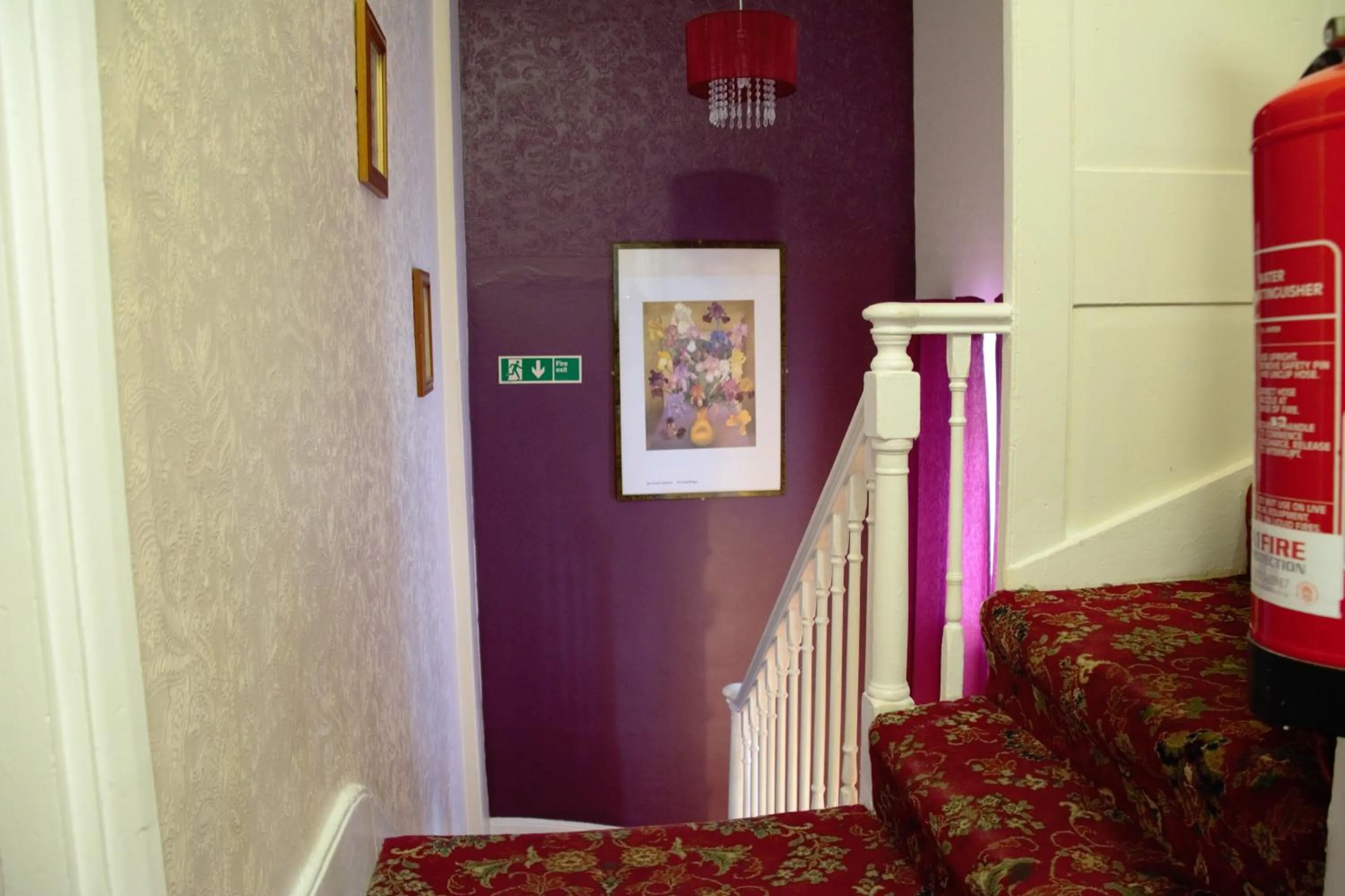 Decorative detail in Bow Guest House