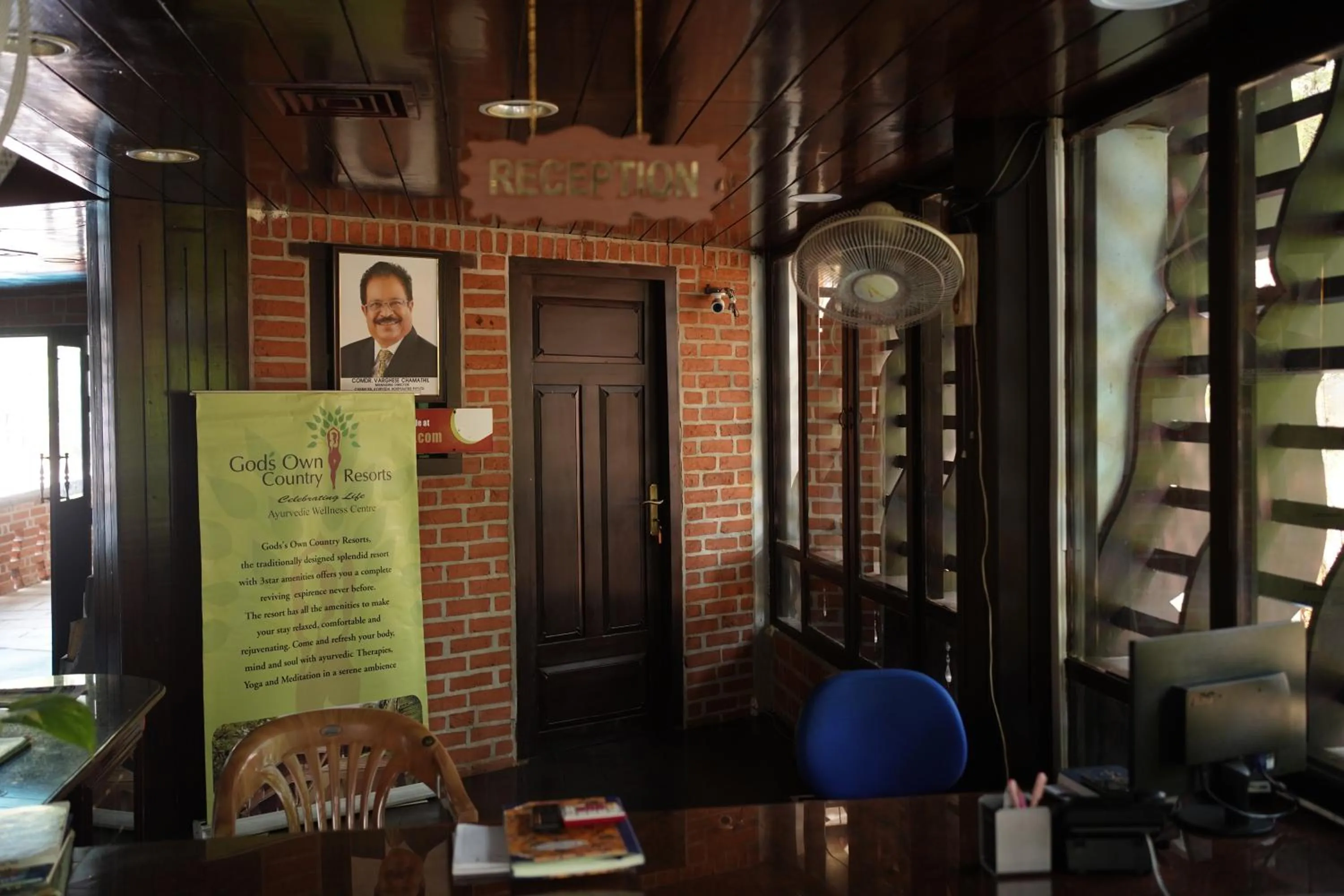 Lobby or reception in God's Own country Kovalam By Bestinn Leisure