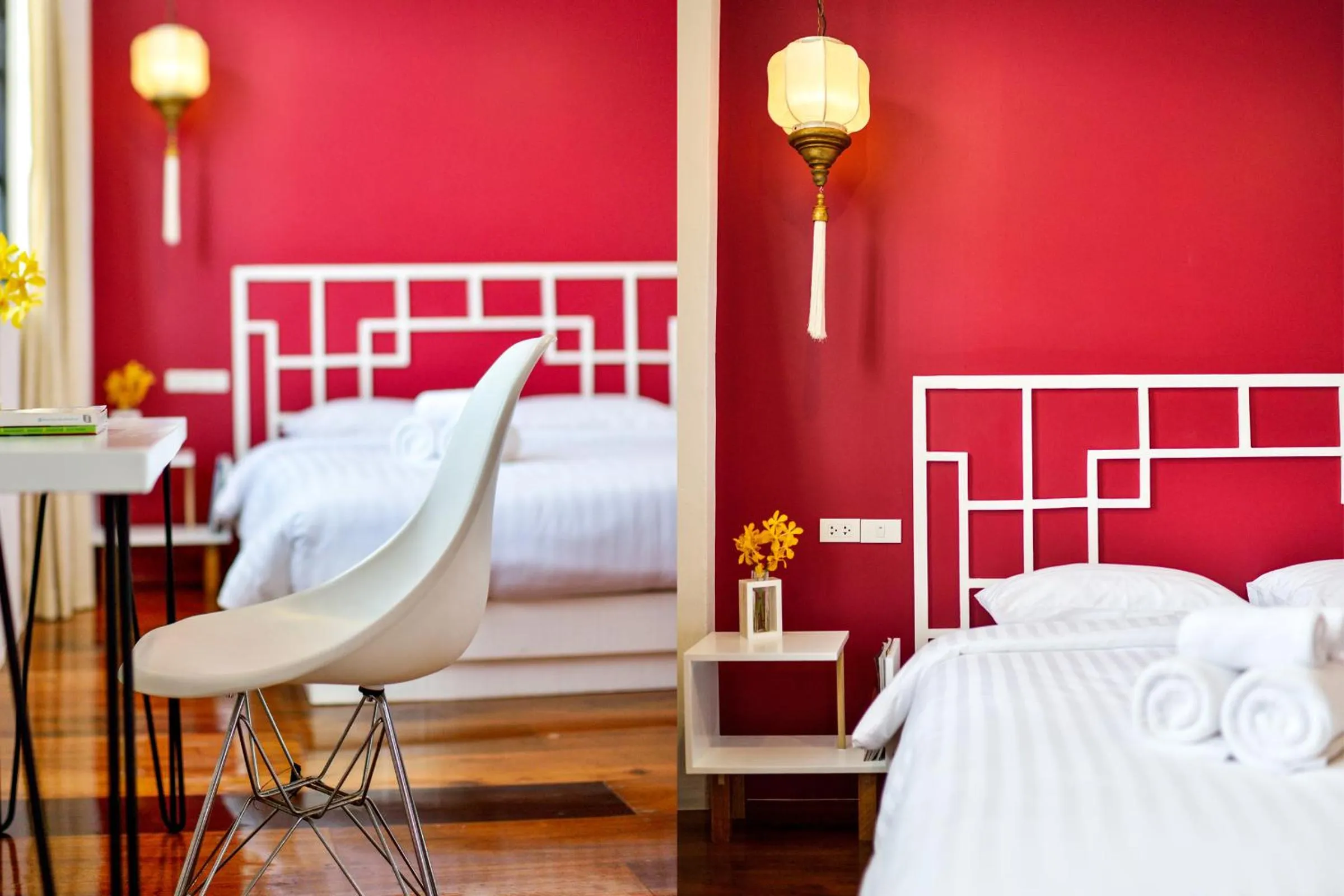 Decorative detail, Bed in The Rommanee Classic Guesthouse