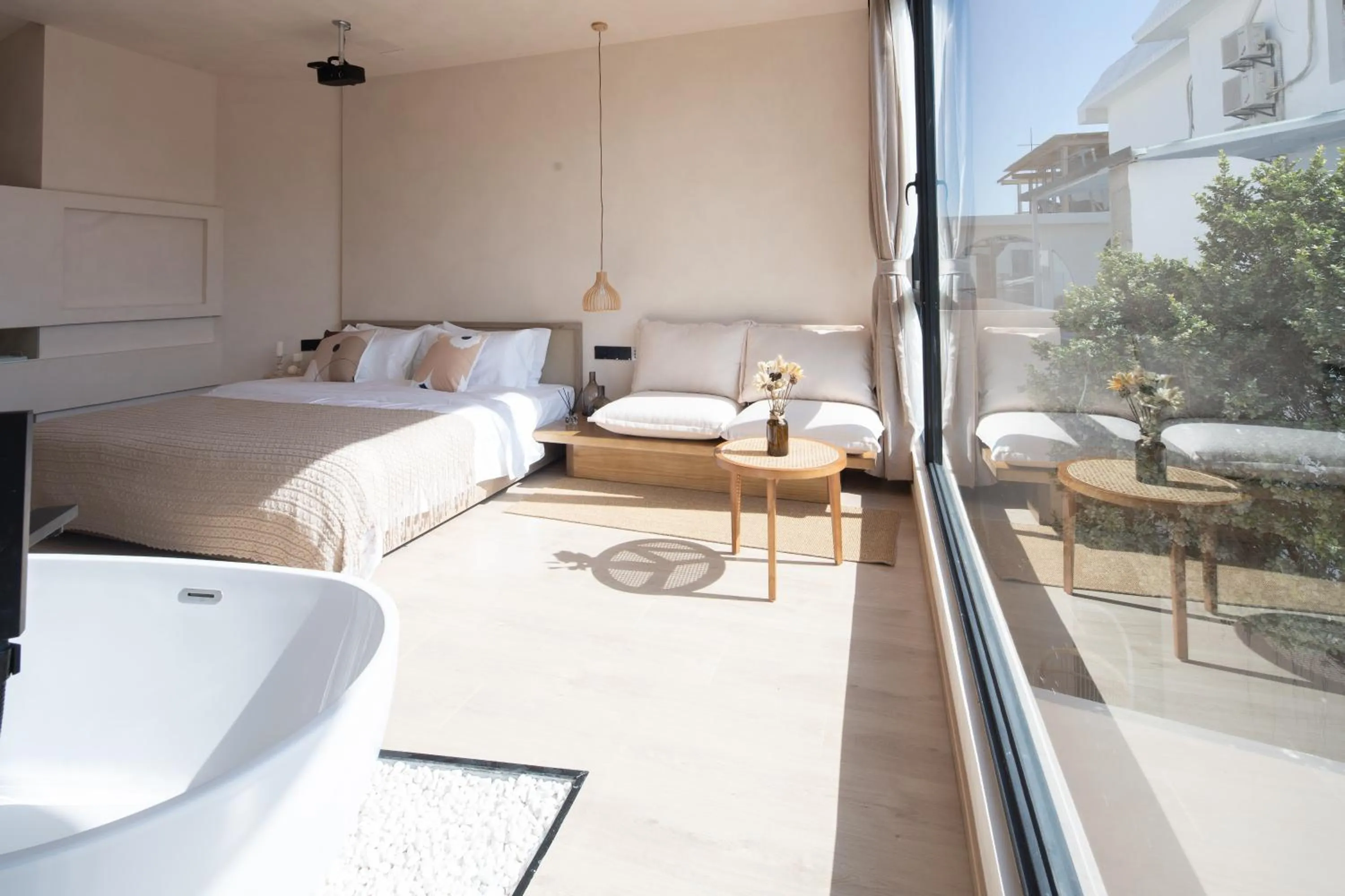 Bed in Xiamen Littoral Villa