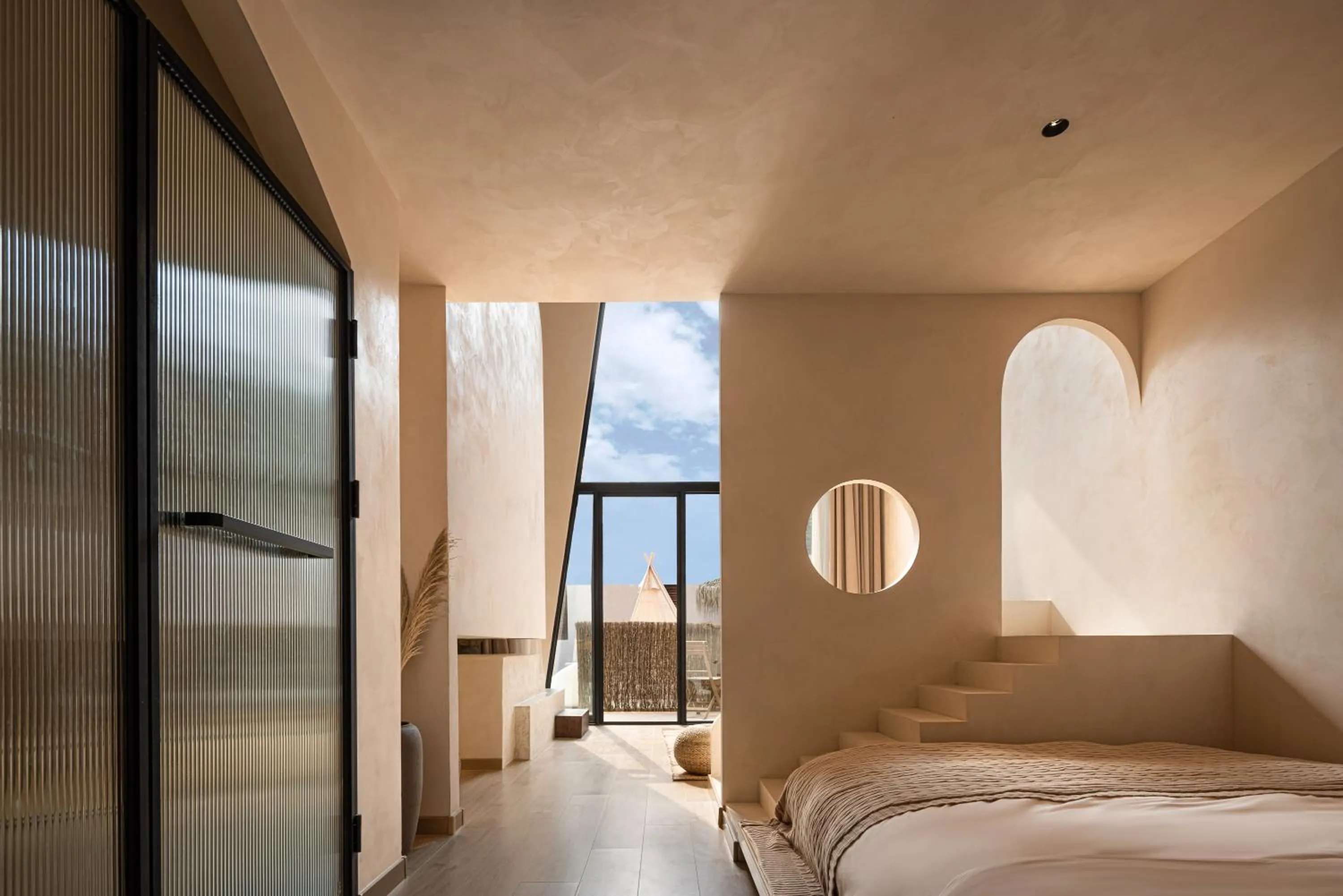 Bed in Xiamen Littoral Villa