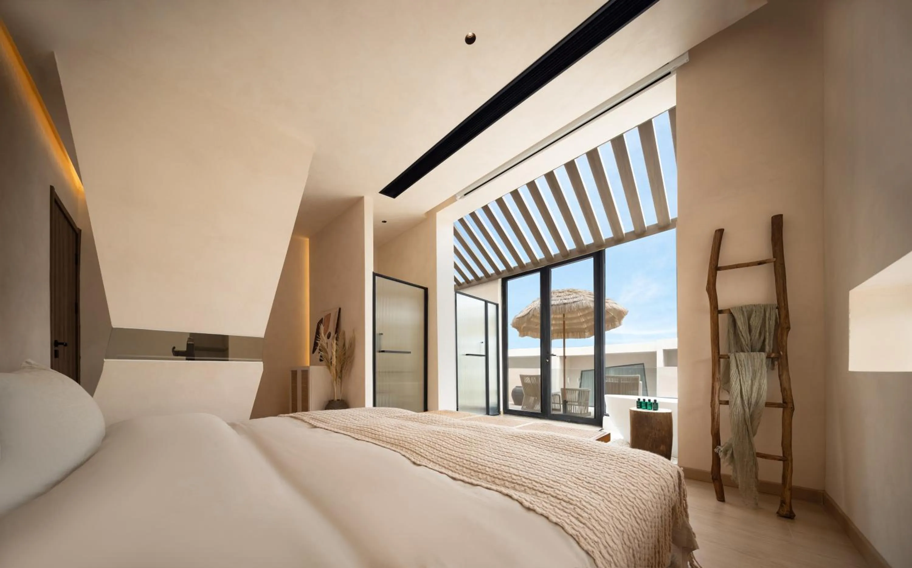 Bed in Xiamen Littoral Villa