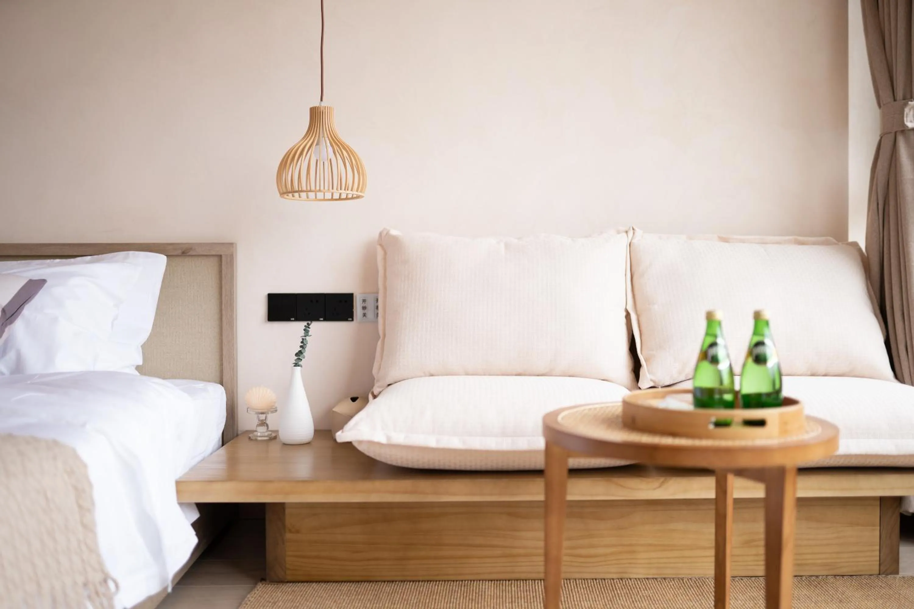 Bed in Xiamen Littoral Villa