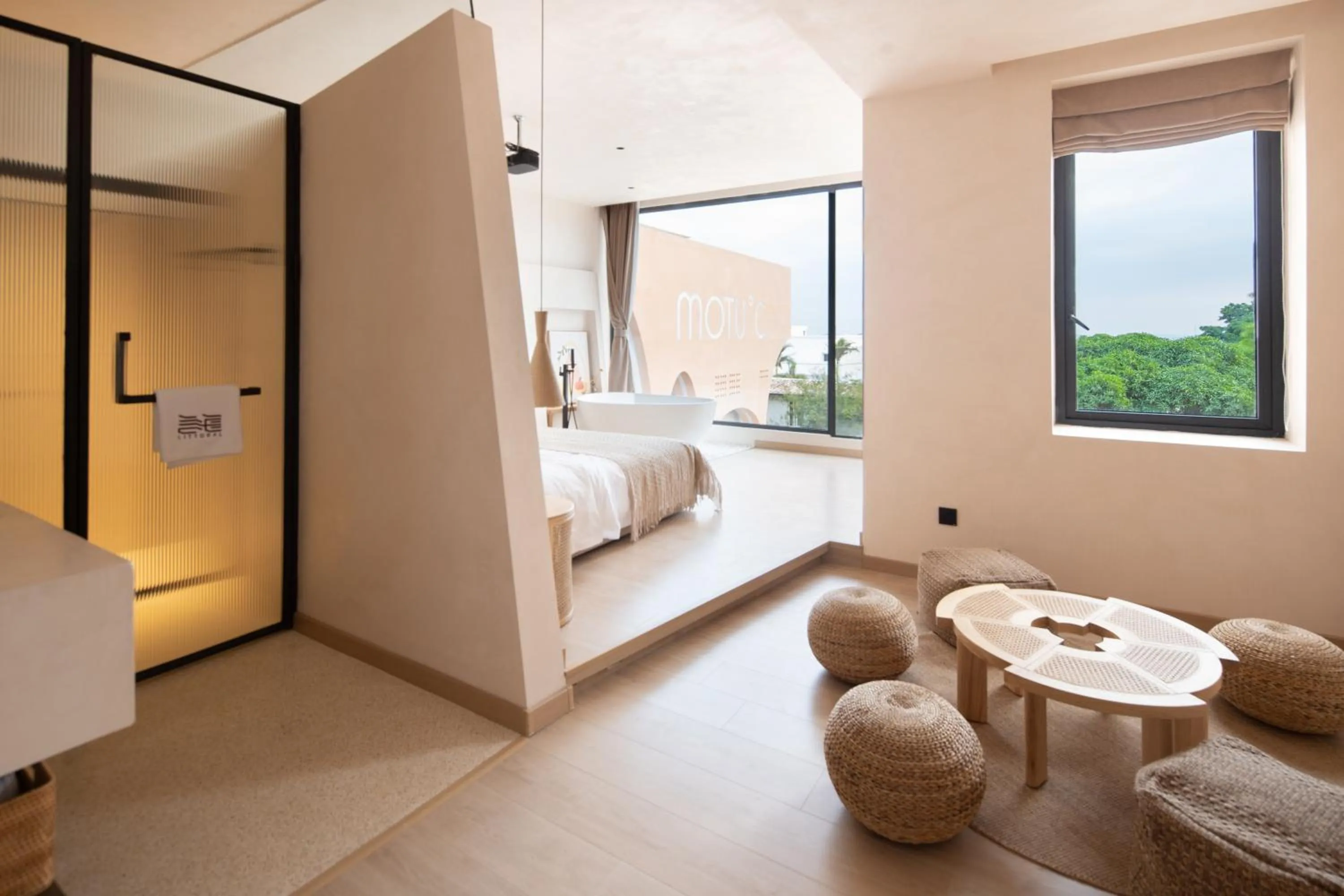 Bed in Xiamen Littoral Villa