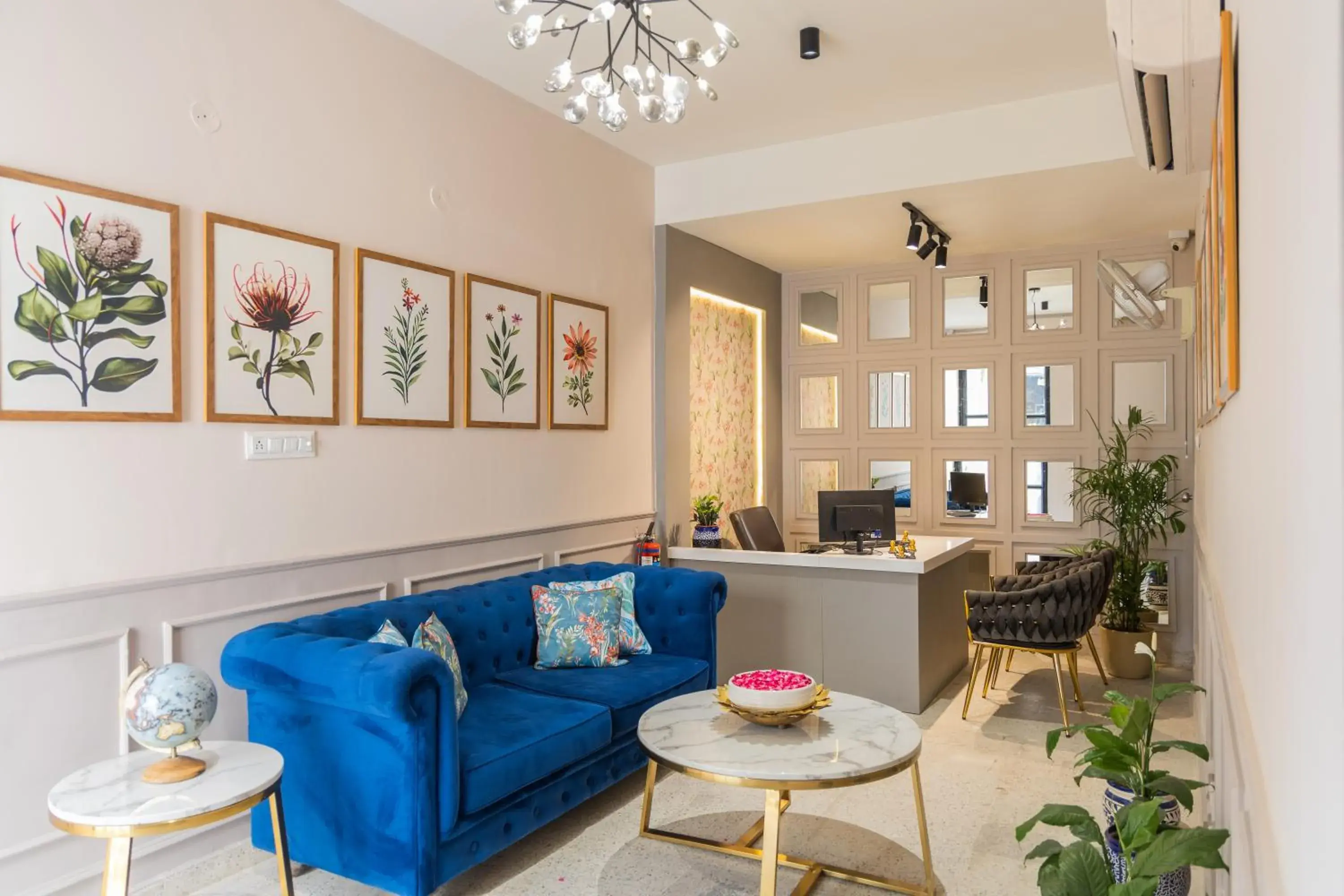 Lobby or reception in Ved A Boutique Stay Lobby or reception in Ved A Boutique Stay