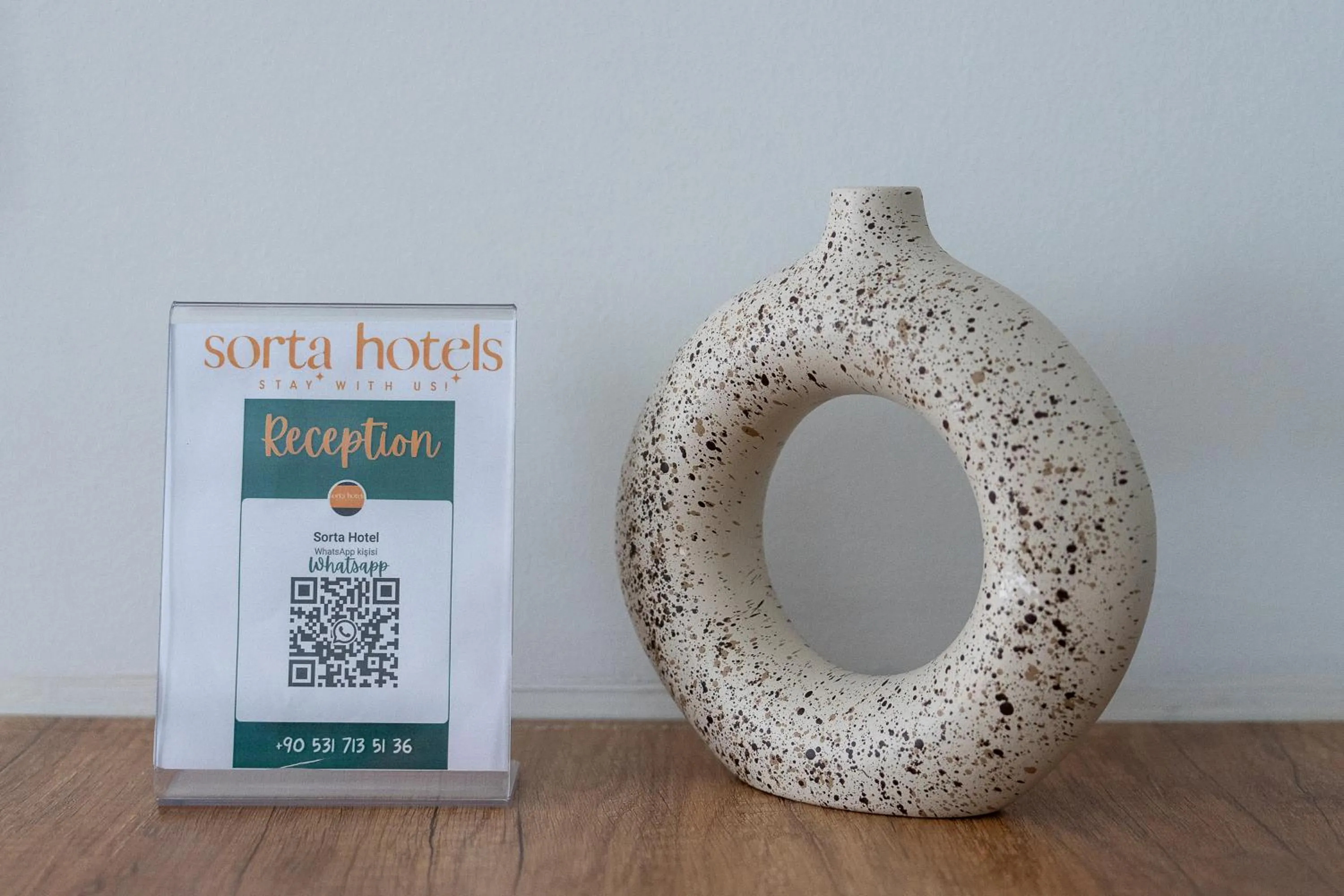 Decorative detail in Sorta Hotel