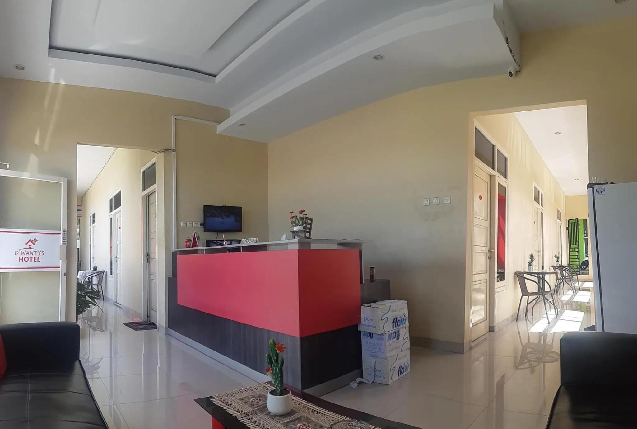 Lobby or reception in D'Wantys Hotel