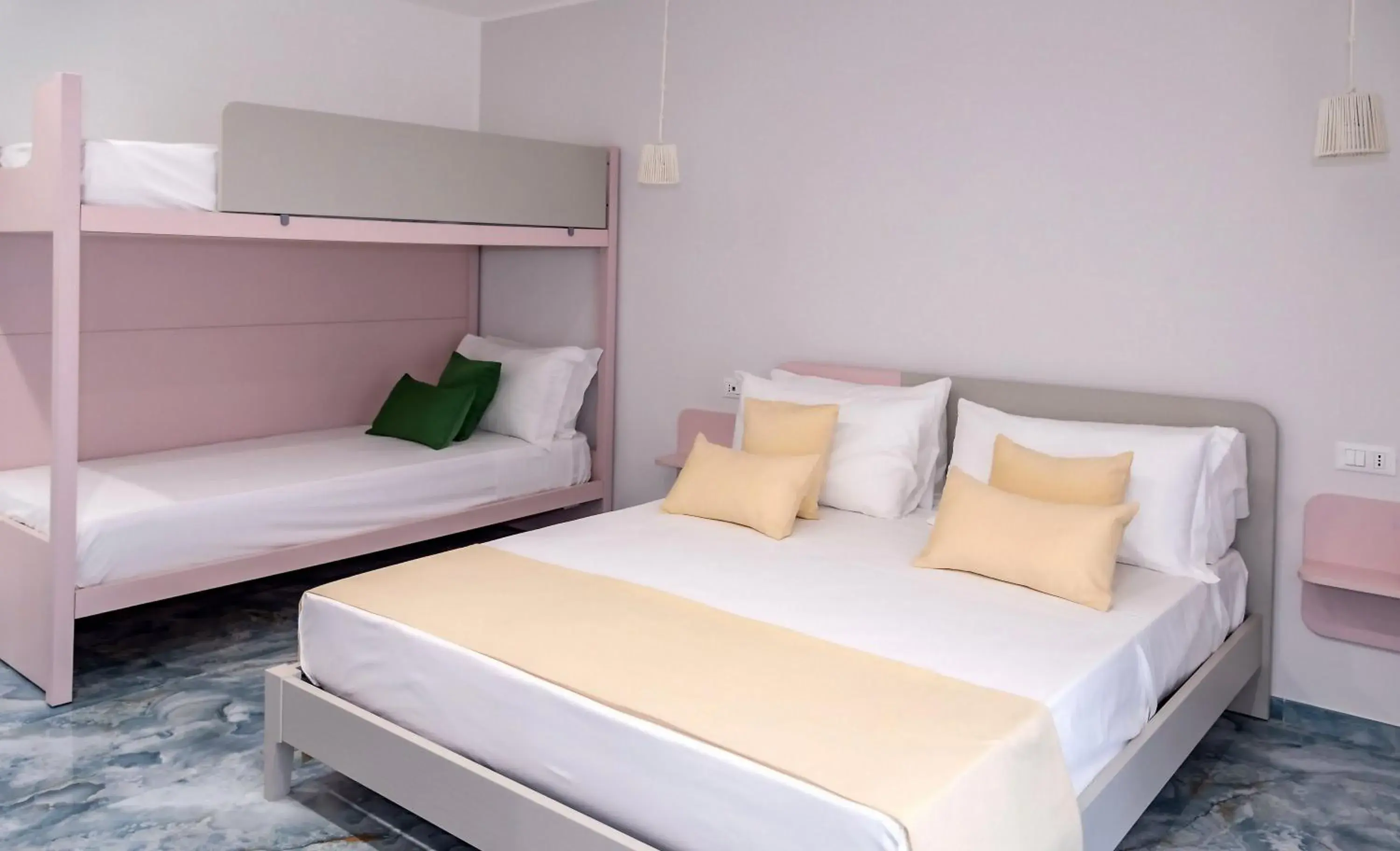 Quadruple Room with Balcony in Maison Matie B&B Ercolano Quadruple Room with Balcony in Maison Matie B&B Ercolano