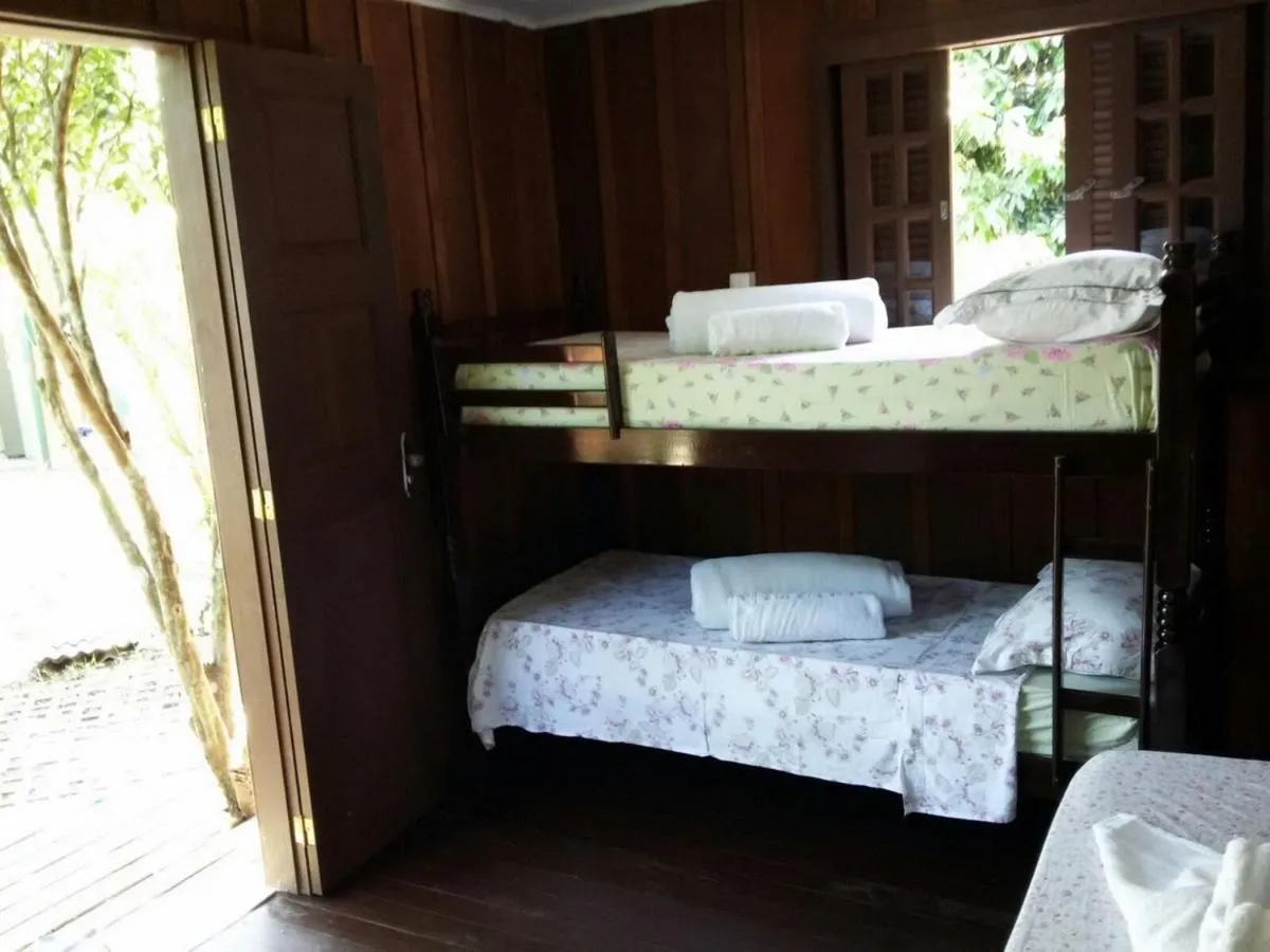 Bed in Pousada Coração da Ilha