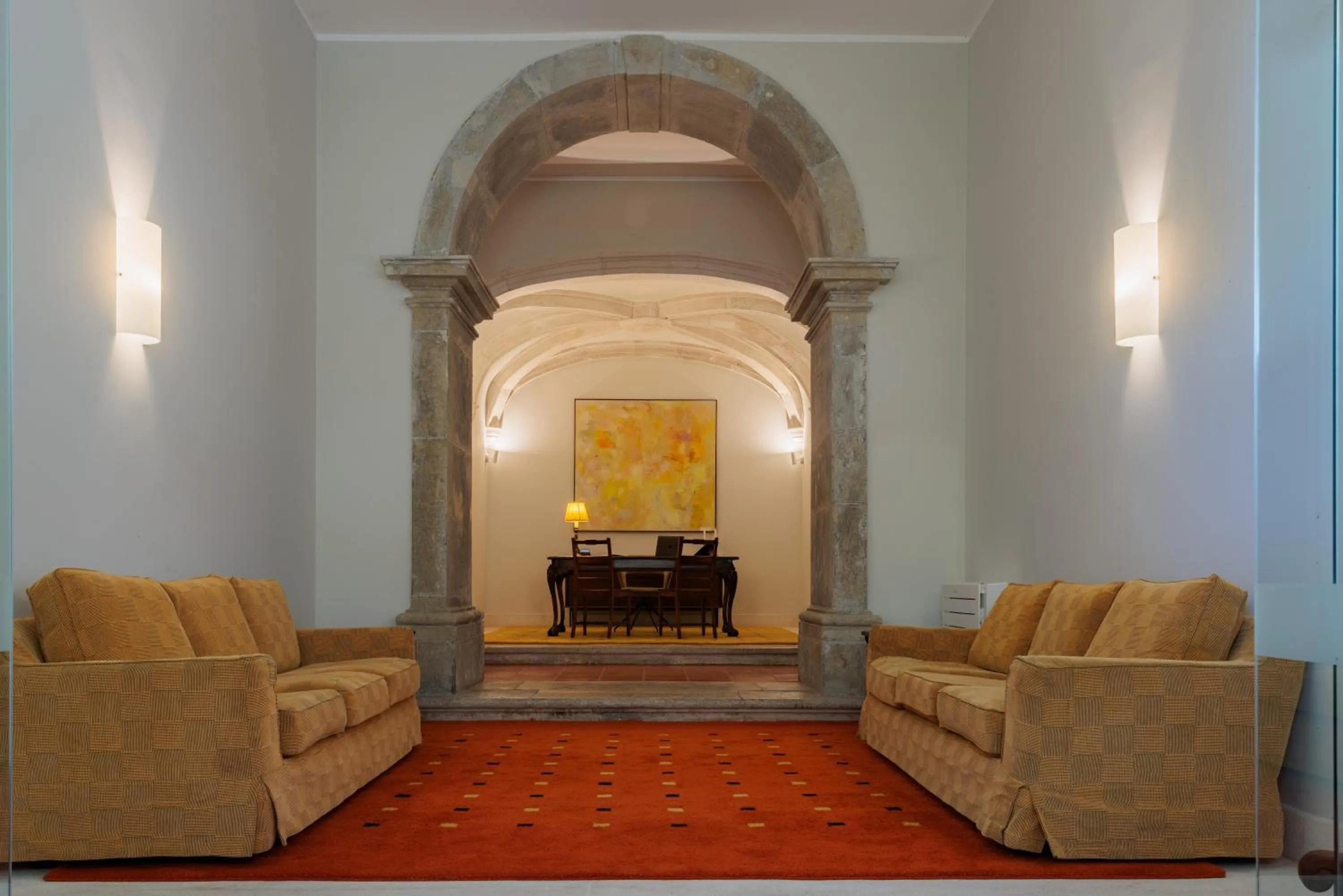 Lobby or reception in Pousada de Ourém - Fátima