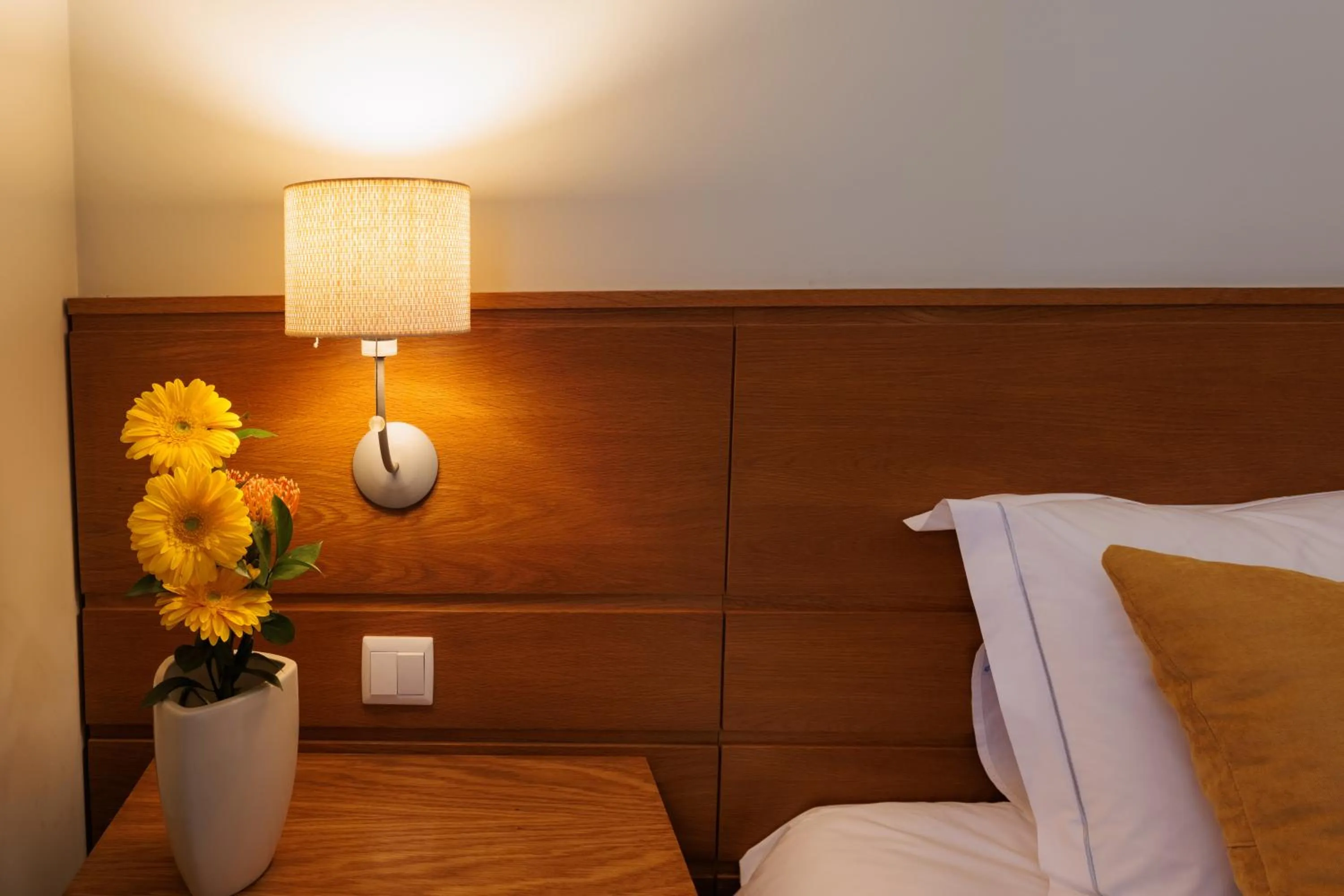 Decorative detail, Bed in Pousada de Ourém - Fátima