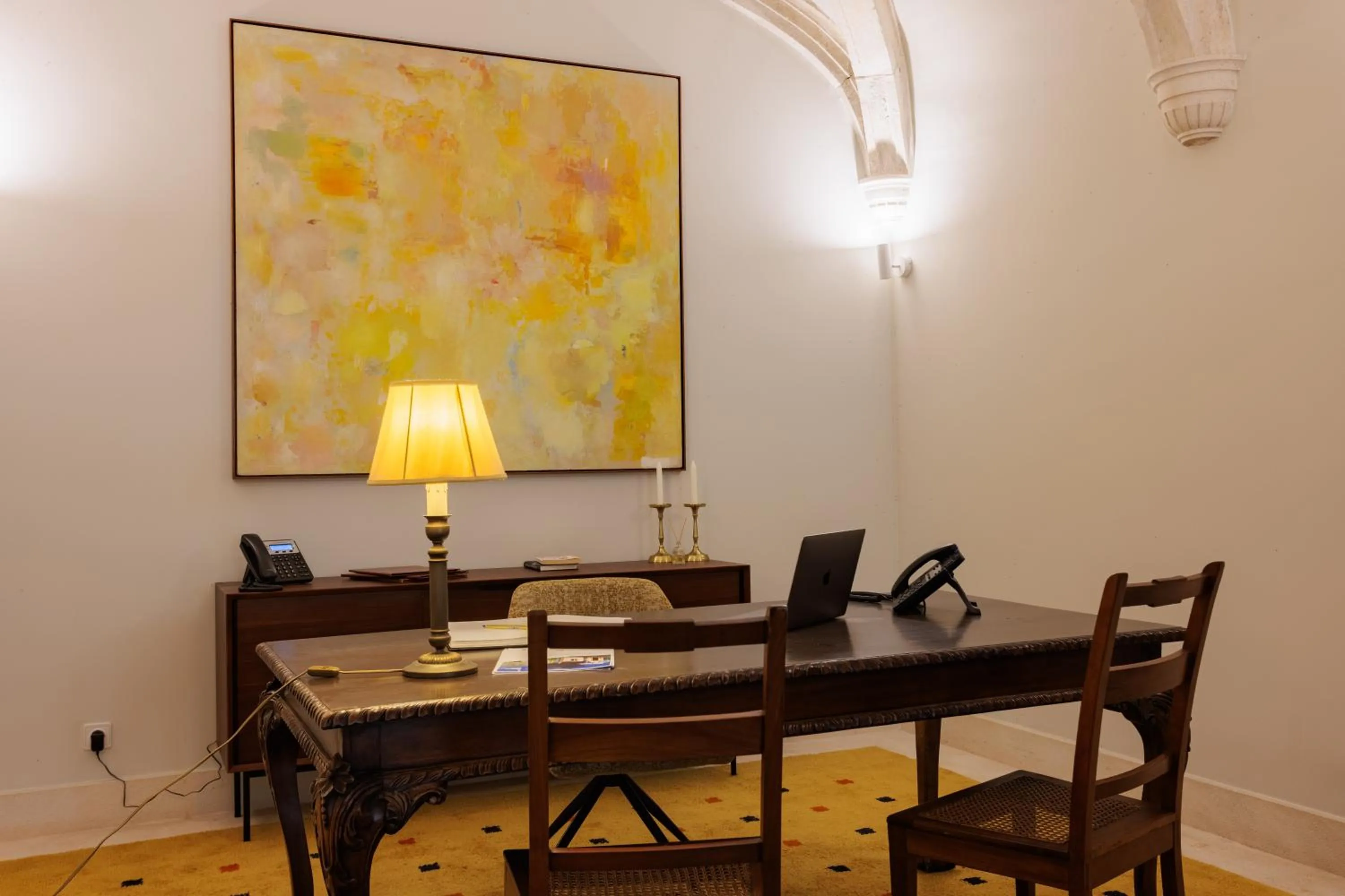 Lobby or reception in Pousada de Ourém - Fátima