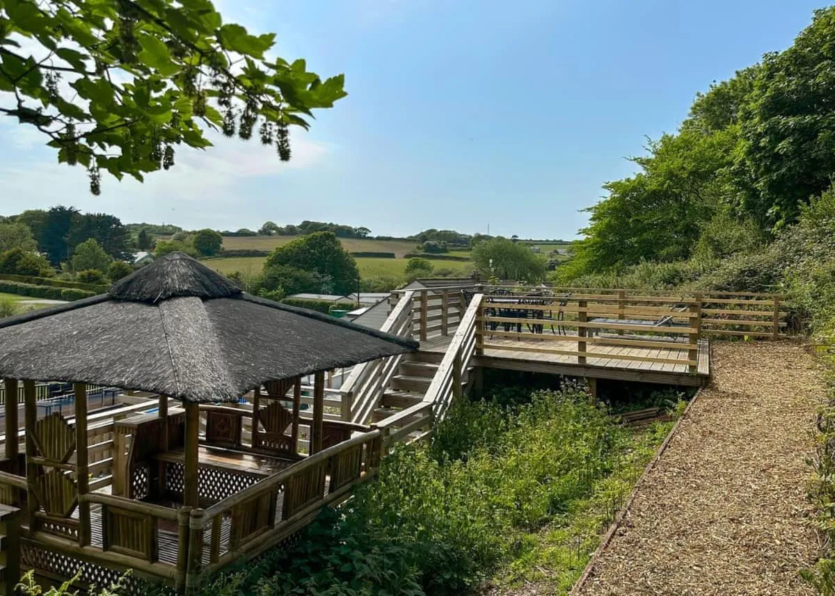 Property building in Calloose Holiday Park