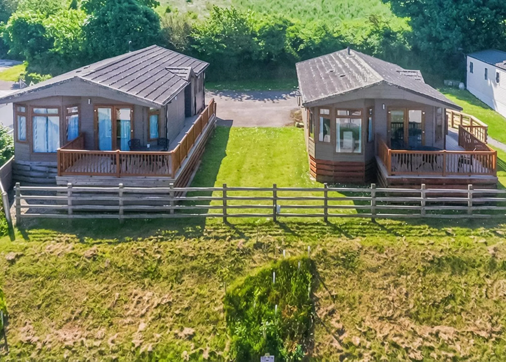 Property building in Calloose Holiday Park