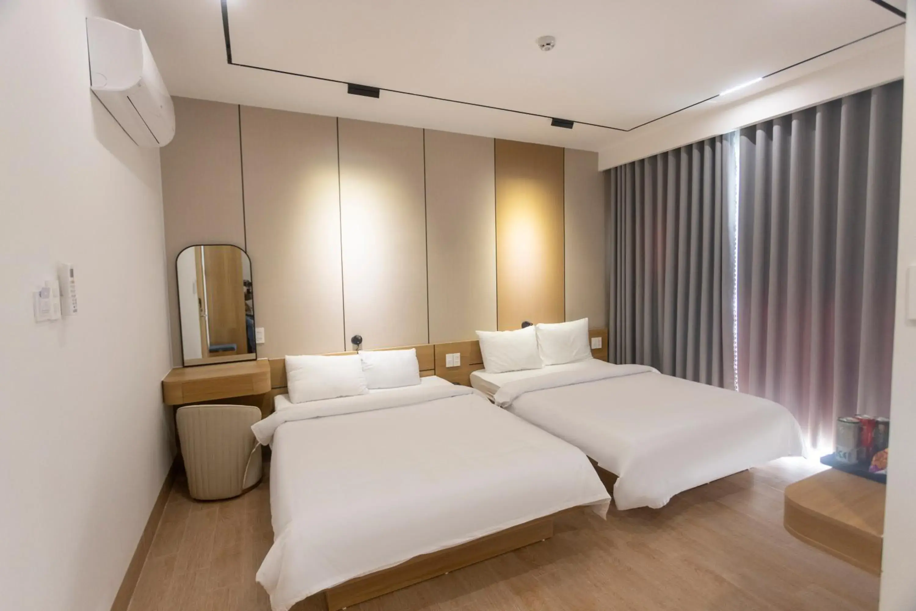 Decorative detail, Bed in C&M Hotel Decorative detail, Bed in C&M Hotel